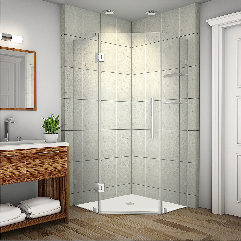 Aston Neoscape GS Completely Frameless NeoAngle Shower Enclosure with