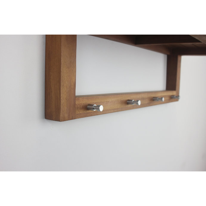 Aqua Teak Spa 24 W Bathroom Shelf Reviews Wayfair Aqua Teak Spa 24 Quot W Bathroom Shelf