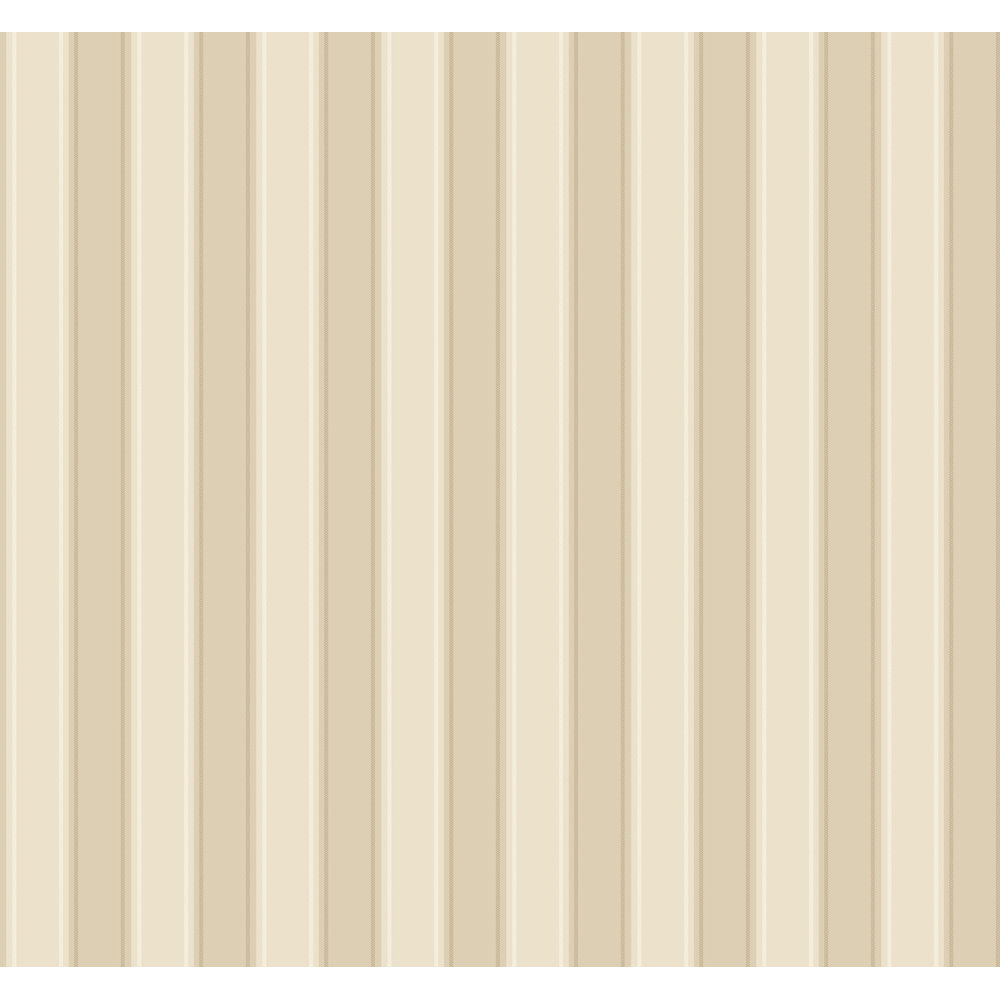 York Wallcoverings Ashford Silk 27' x 27" Stripes Distressed Wallpaper