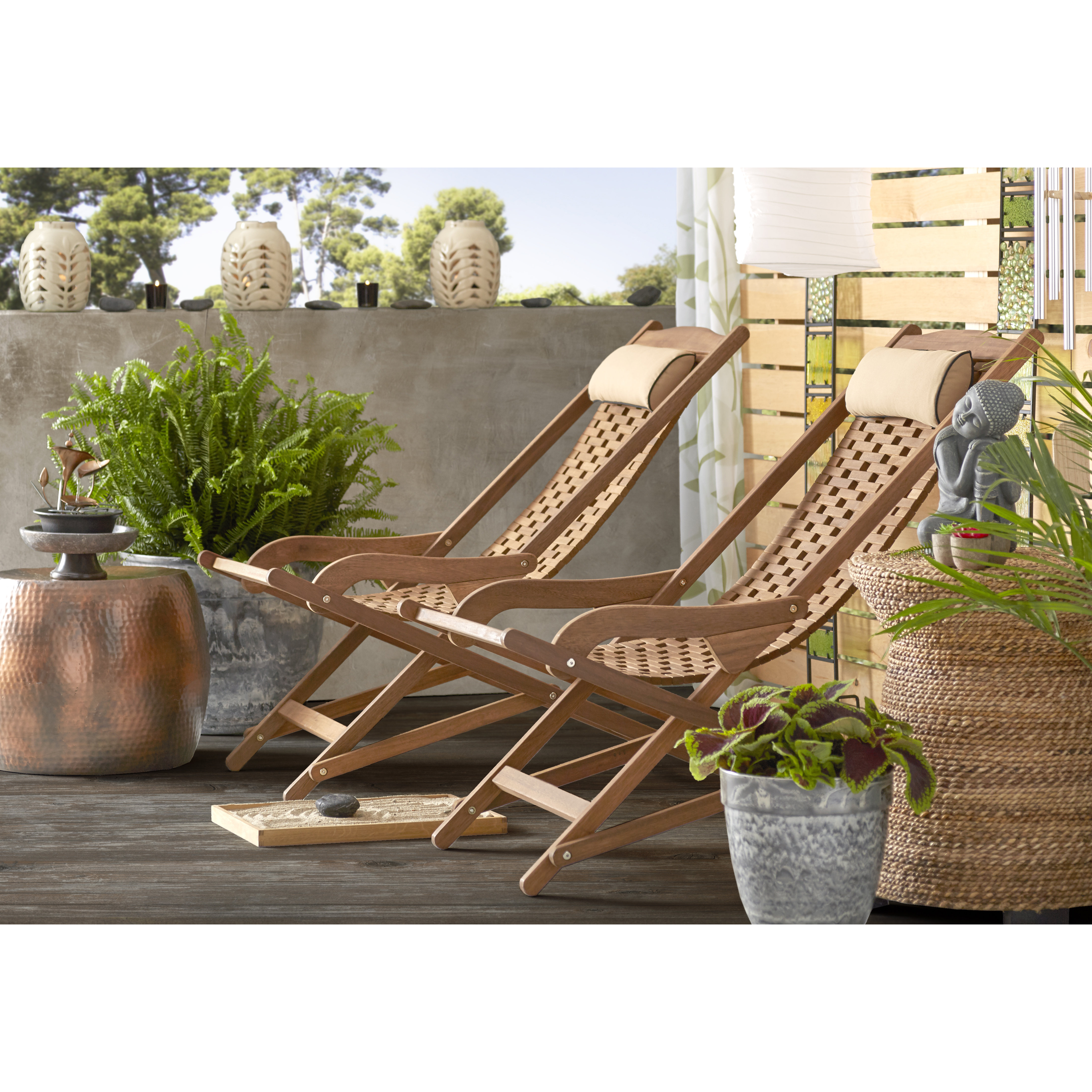 Outdoor Interiors Original Swing Lounger & Reviews Wayfair