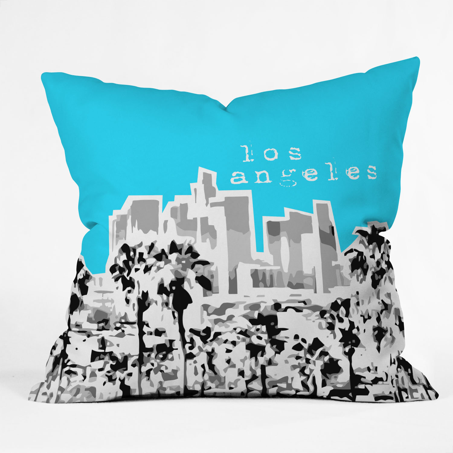 DENY Designs Bird Ave Los Angeles Indoor/Outdoor Throw Pillow & Reviews