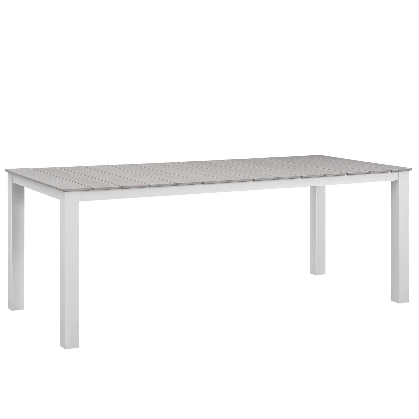 Patio Furniture Maine Modern Maine 28 Square Outdoor Patio Dining Table Modway Target