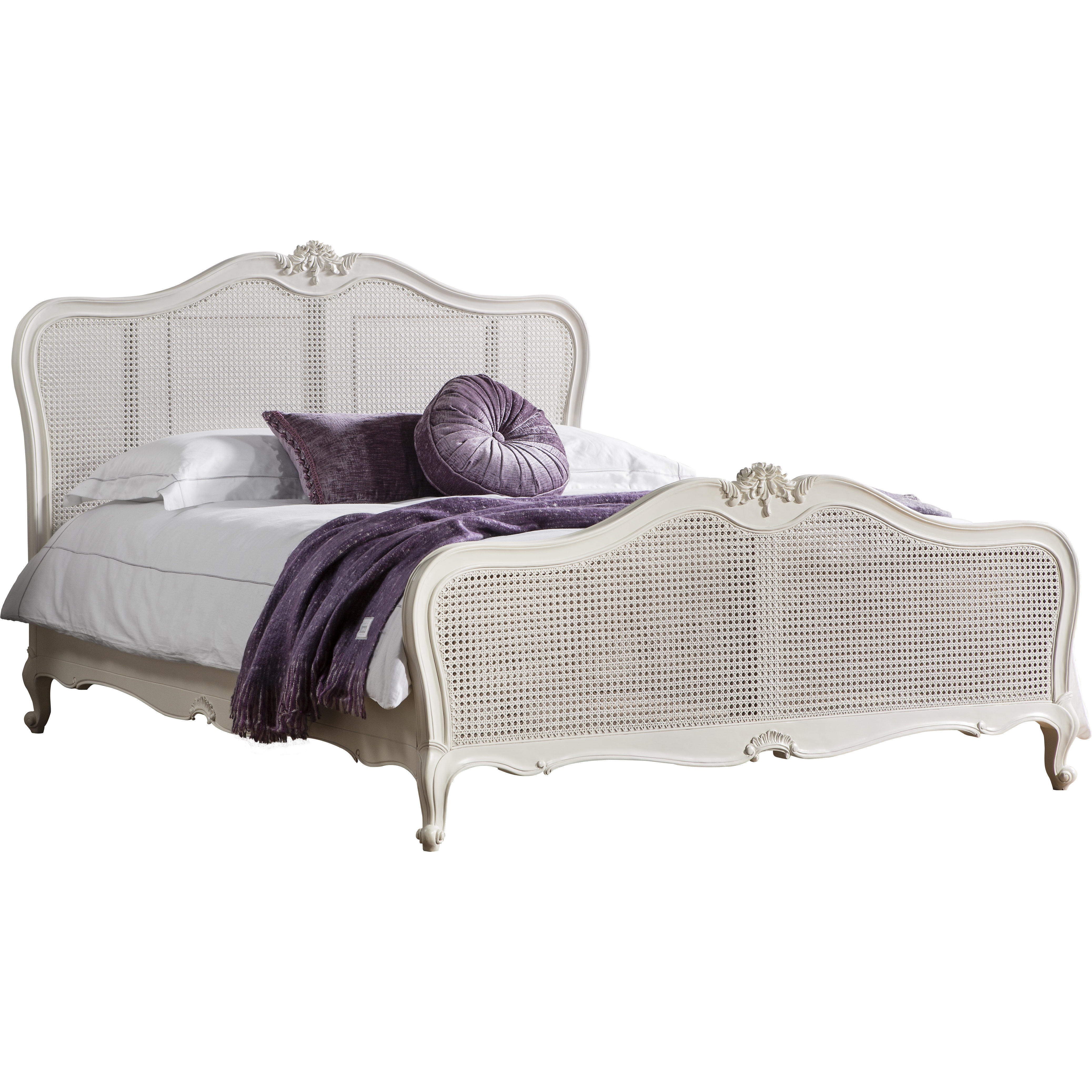 Gallery Parisian House Chic Cane King Bed Frame Wayfair.co.uk