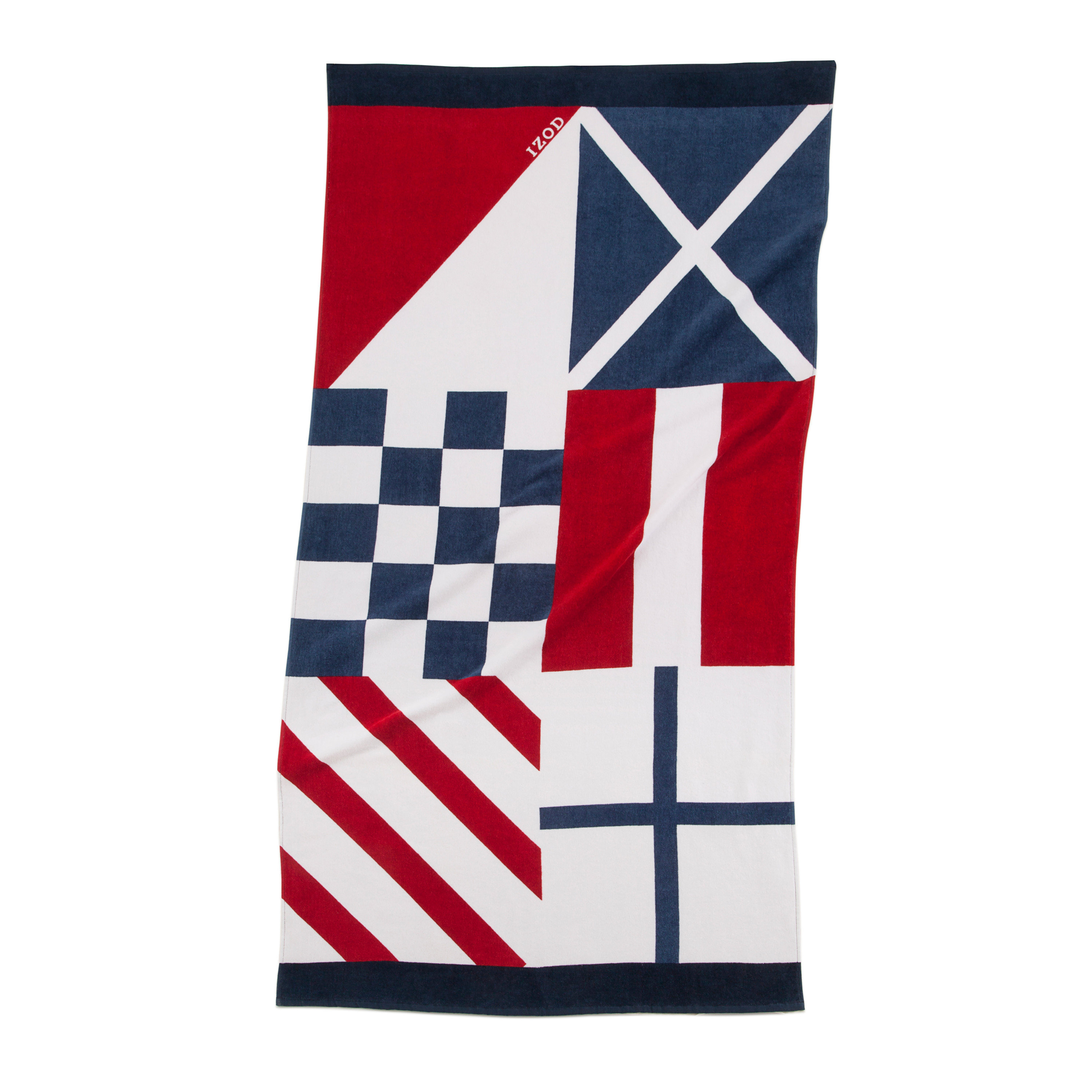 IZOD Nautical Flags Beach Towel & Reviews Wayfair