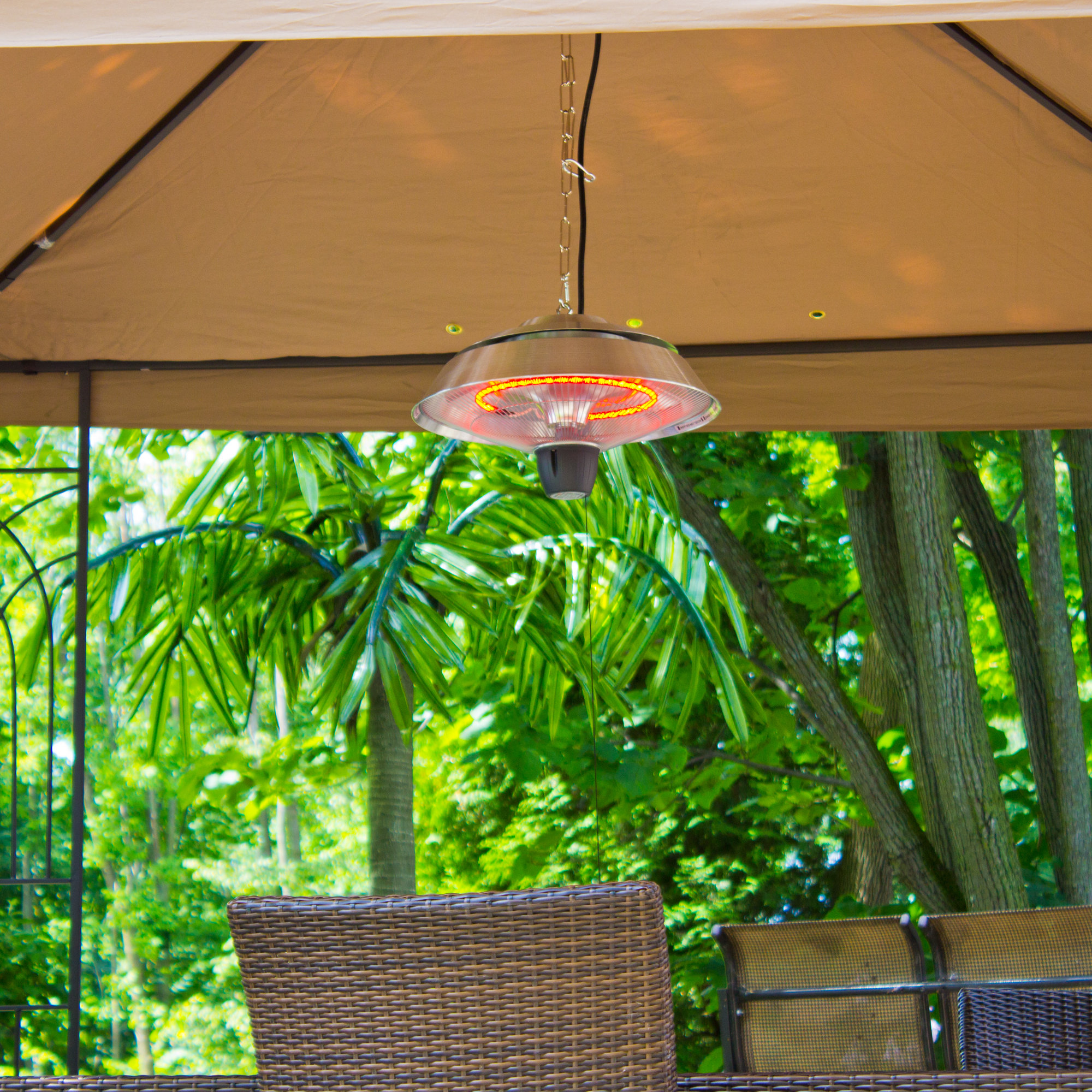 Energ Electric Patio Heater Reviews Wayfair Energ Electric Patio Heater