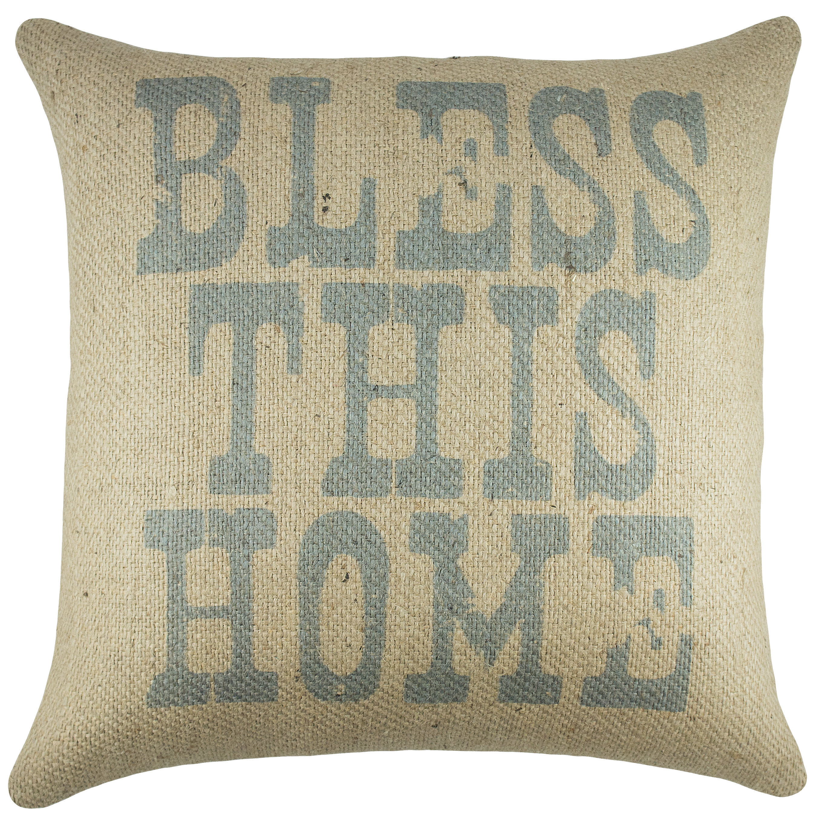 Bless This Home Throw Pillow & Reviews Wayfair