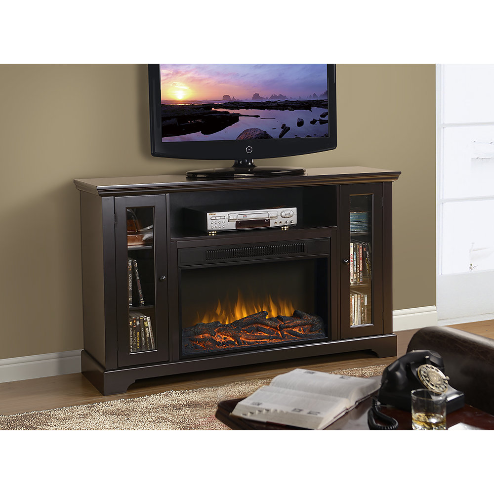 Homestar Kingwood TV Stand with Electric Fireplace & Reviews Wayfair