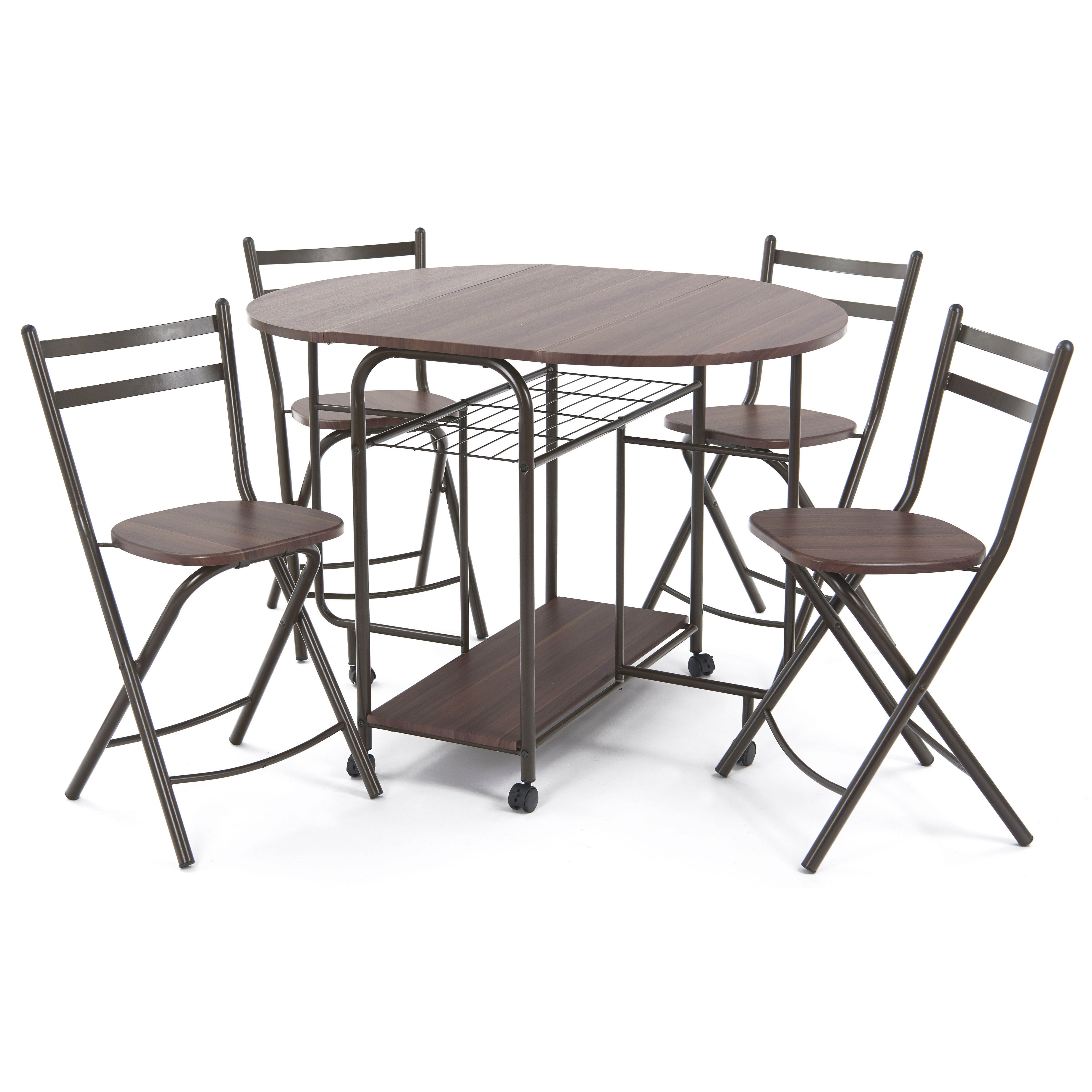 Derrys Julia Dining Table And 4 Chairs Wayfaircouk Kitchen Gablemere Stowaway Dining Table And 4 Chairs Wayfaircouk