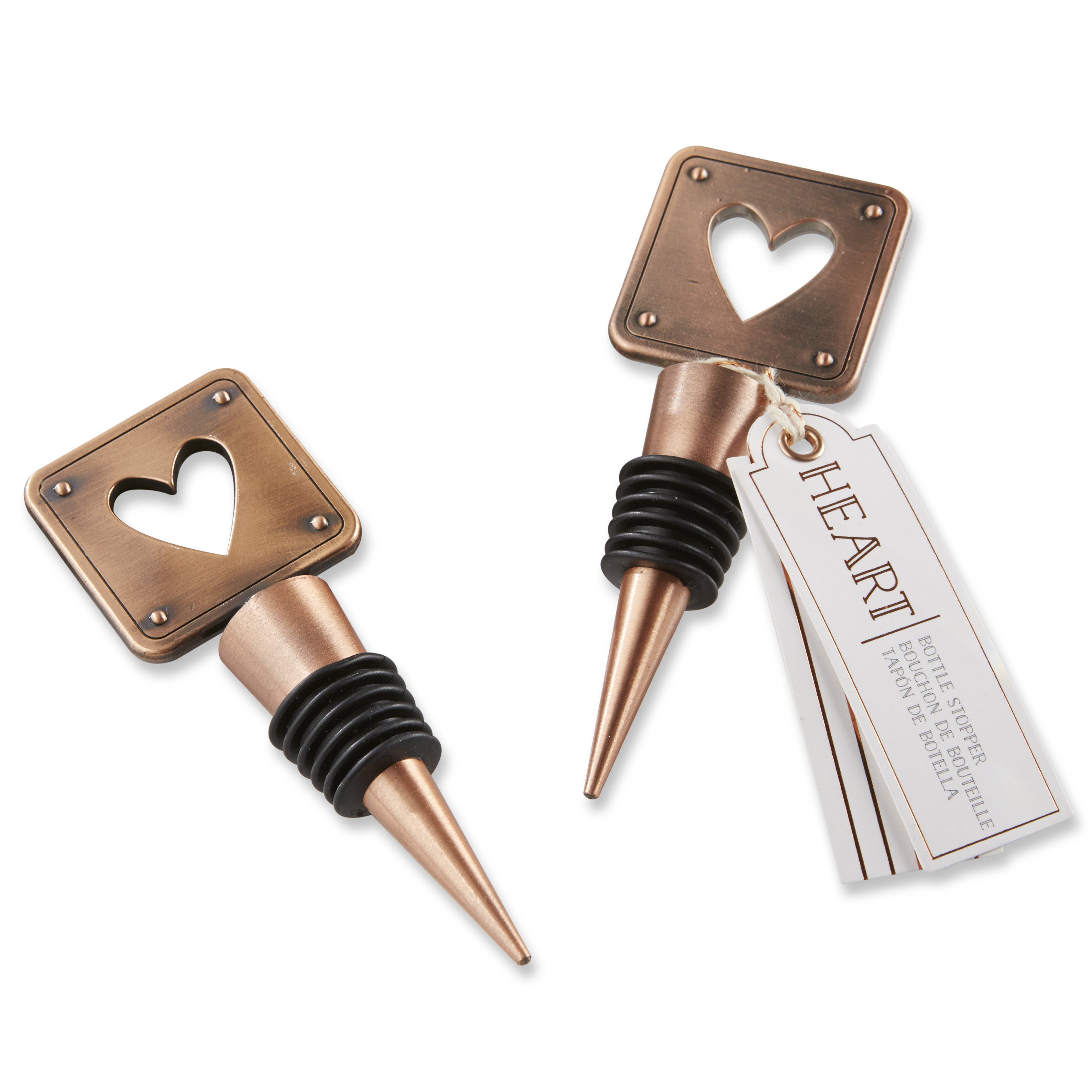 Kate Aspen Heart Bottle Stopper Wayfair