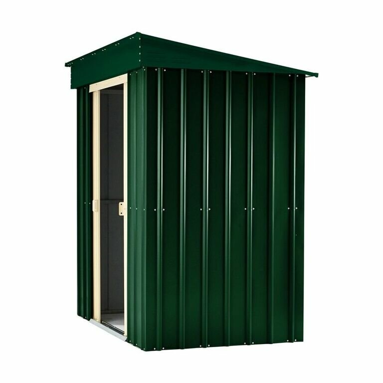 Store More Lotus 5 x 3 Metal Lean-To Shed &amp; Reviews ...