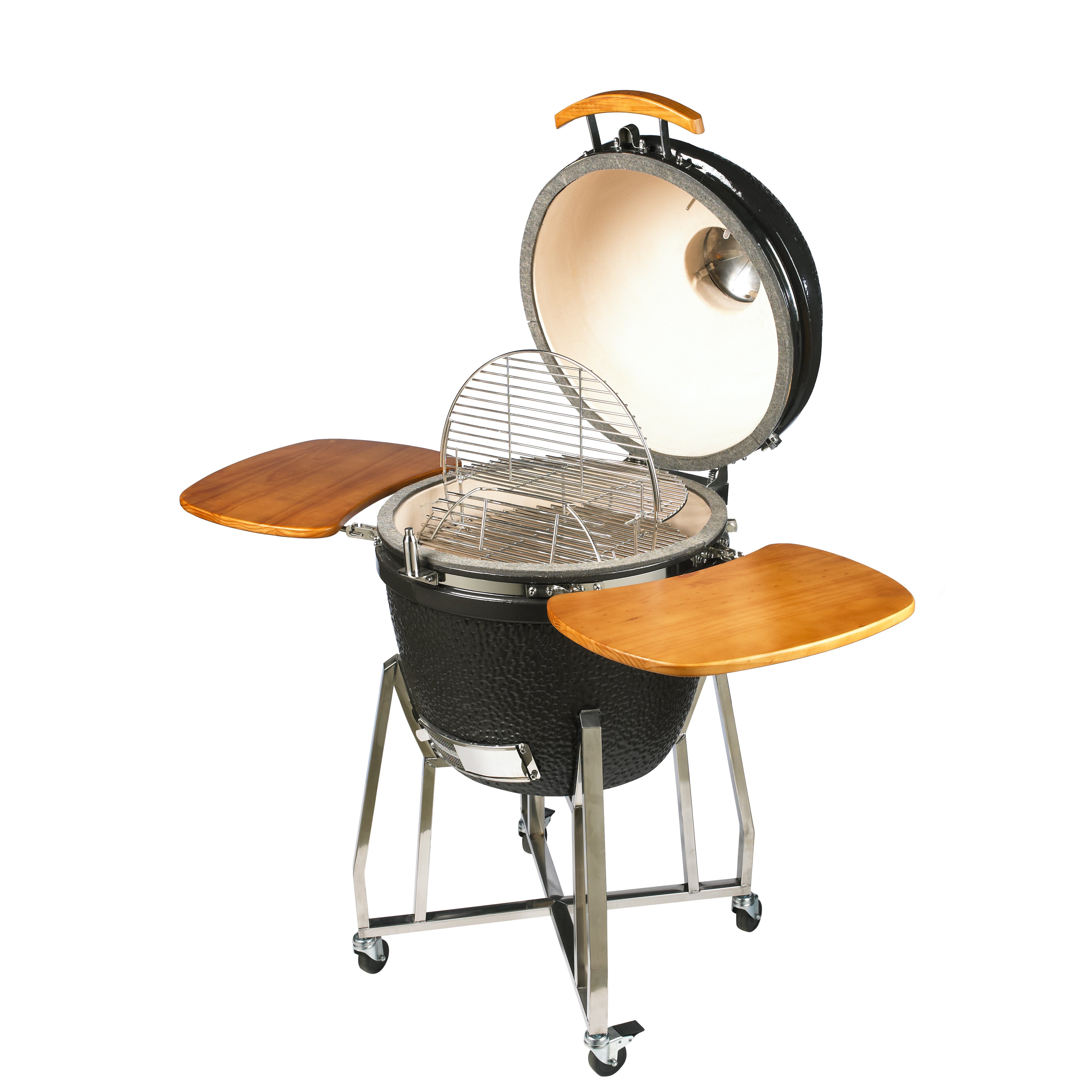 Vision Grills B Series Kamado Charcoal Grill With Smoker | Wayfair