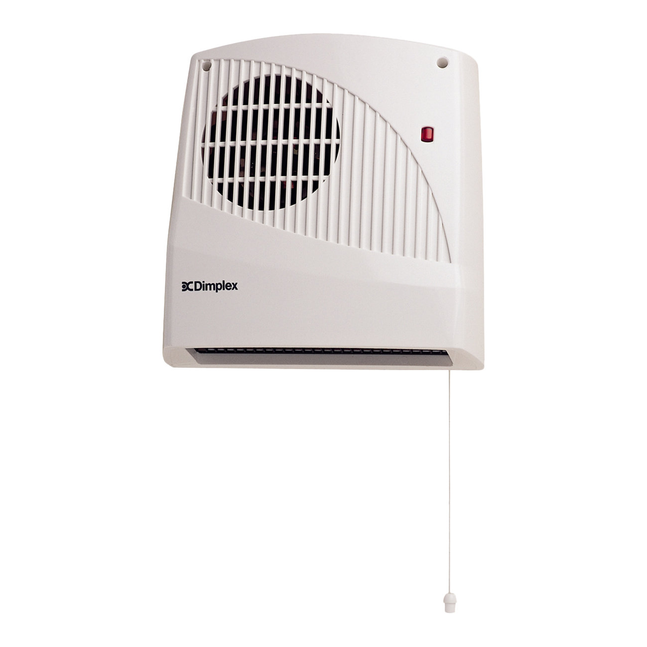 Dimplex 2000 Watt Wall Mounted Electric Fan Heater with Runback Timer ...