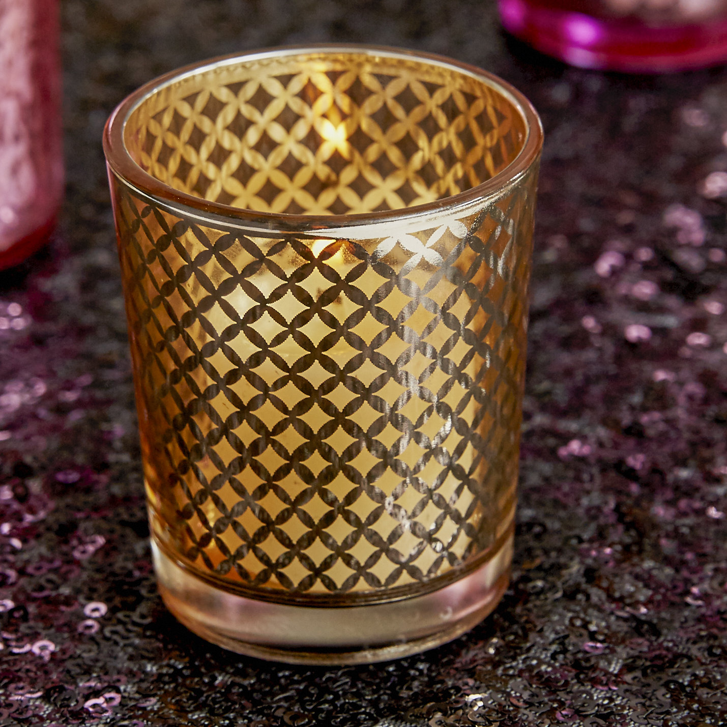 Koyal Wholesale Lattice Glass Votive & Reviews Wayfair