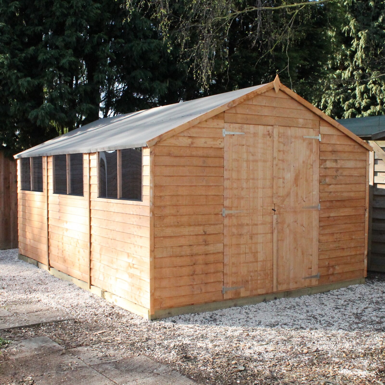 Cold weather outdoor storage sheds