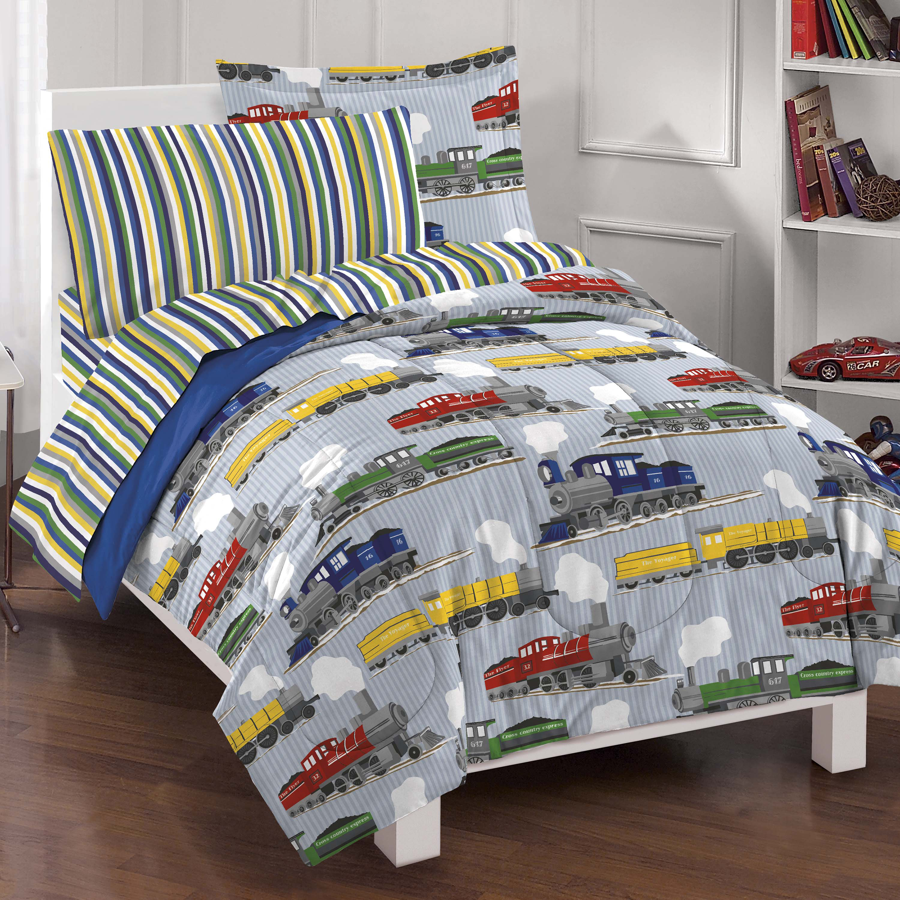 Cotton Full Size Thomas The Train Sheet Set Cotton Full Size Thomas The Train Sheet Set Dream Factory Trains Bed In A Bag