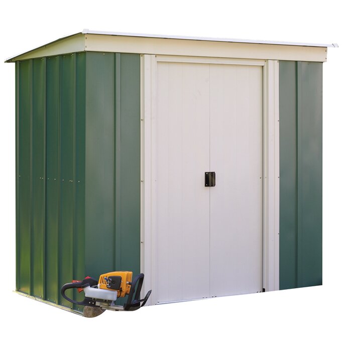 Rowlinson 8 Ft. X 4 Ft. Metal Lean-To Shed & Reviews | Wayfair.co.uk