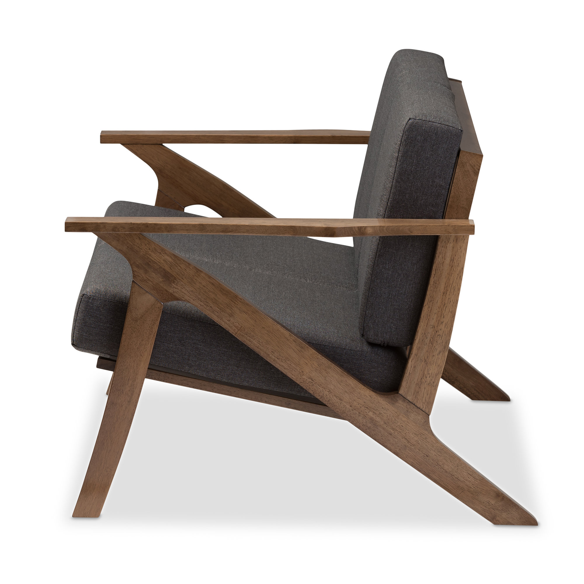 Wholesale Interiors Baxton Studio MidCentury Modern Loveseat & Reviews