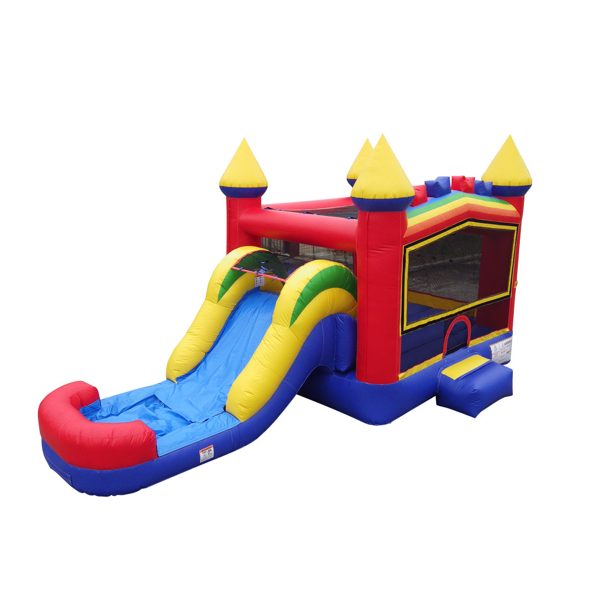 jumporange caterpillar inflatable combo