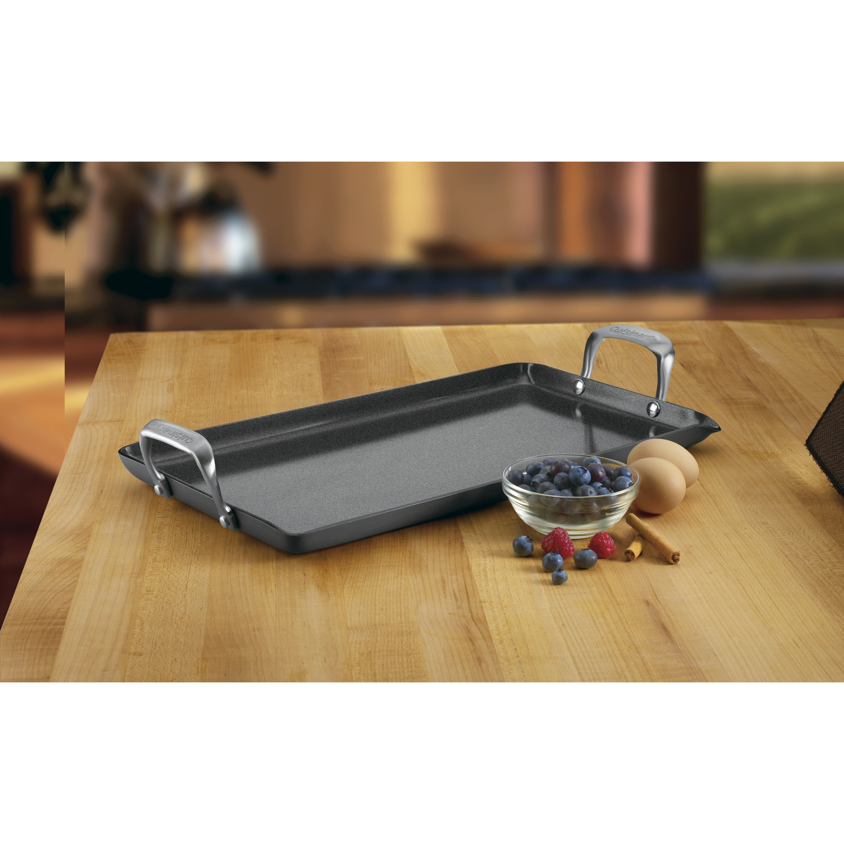 Cuisinart 18" NonStick Double Burner Griddle & Reviews Wayfair
