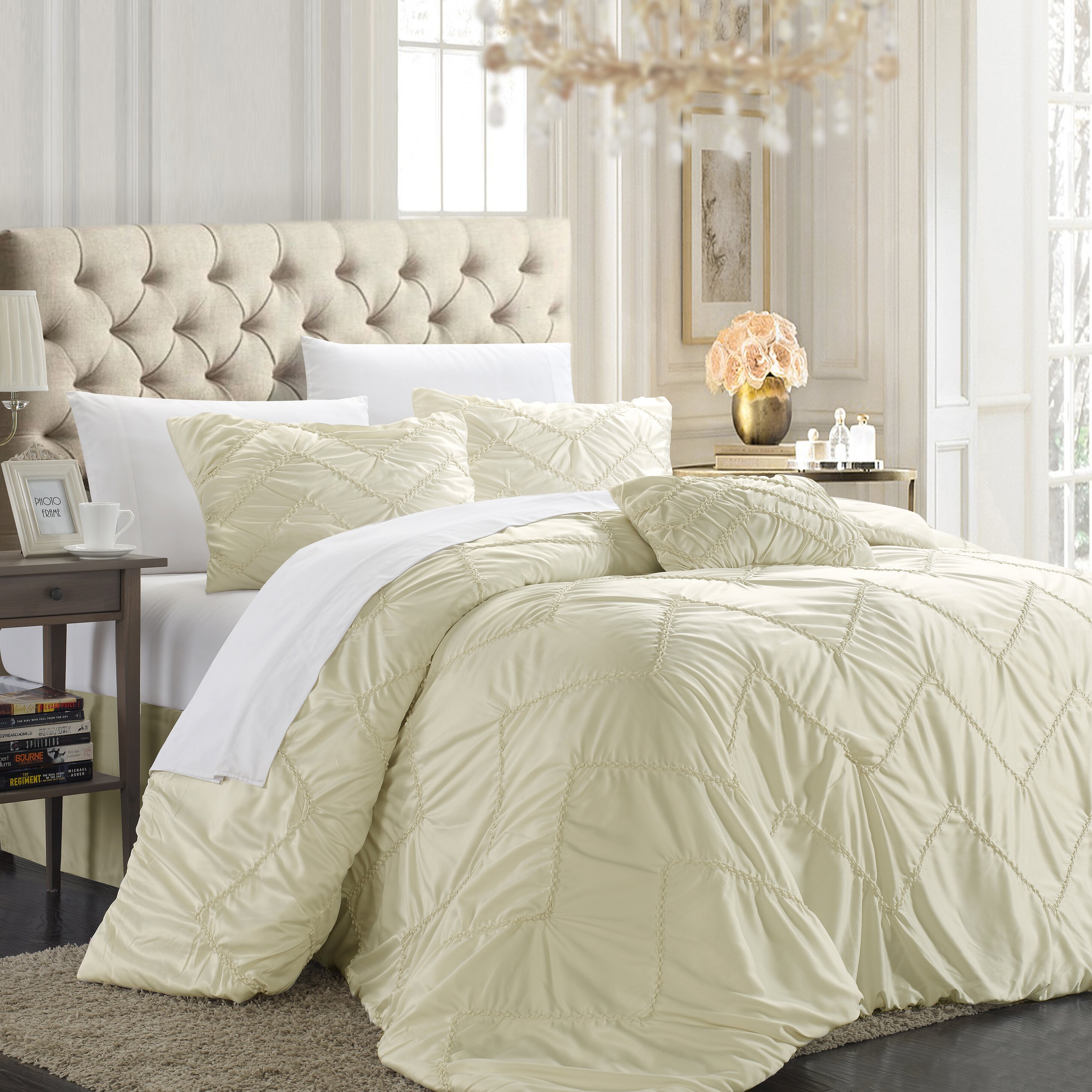 Chic Home Isabella 9 Piece Comforter Set & Reviews | Wayfair