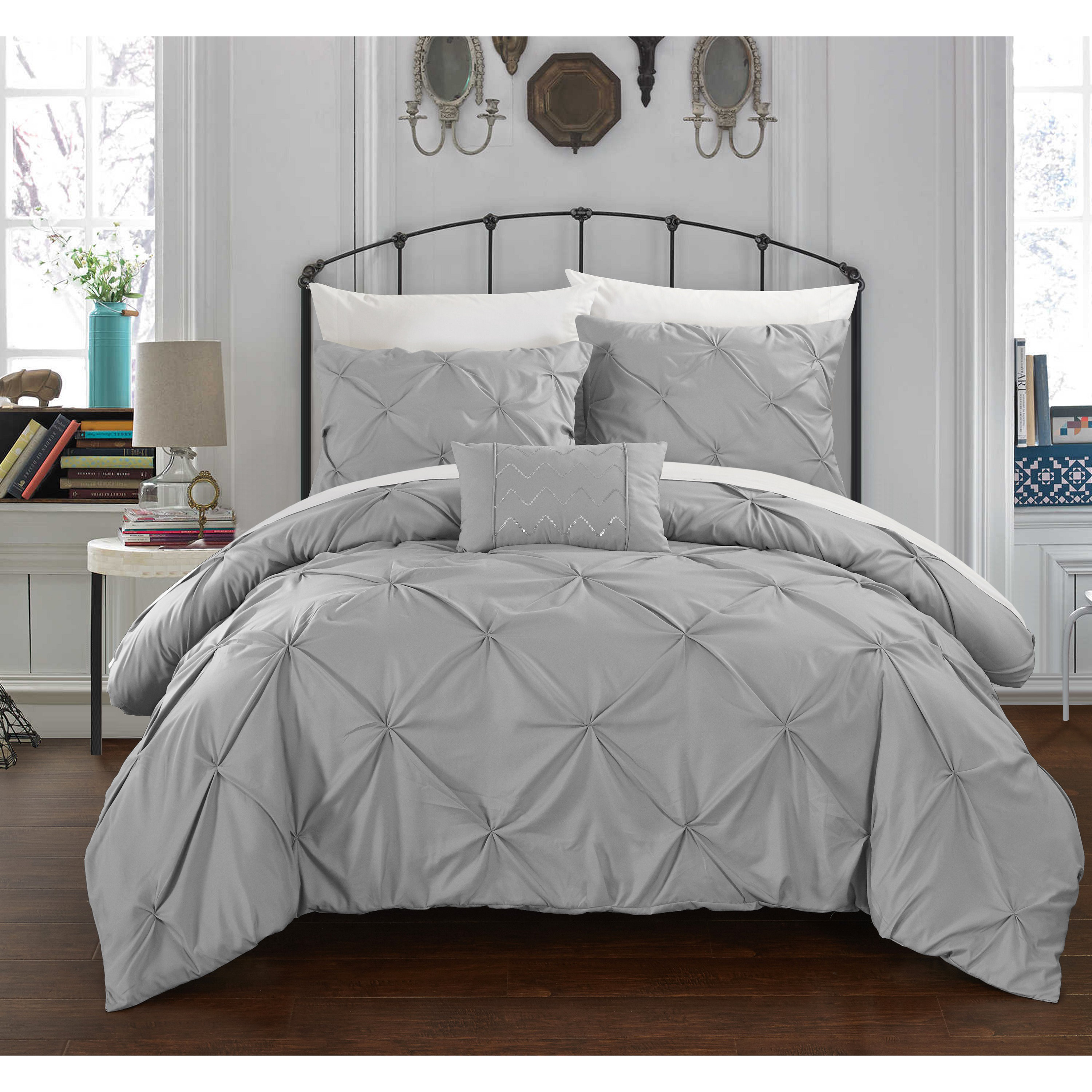 Chic Home Daya 8 Piece Duvet Cover Set Reviews Wayfair Chic Home Daya 8 Piece Duvet Cover Set