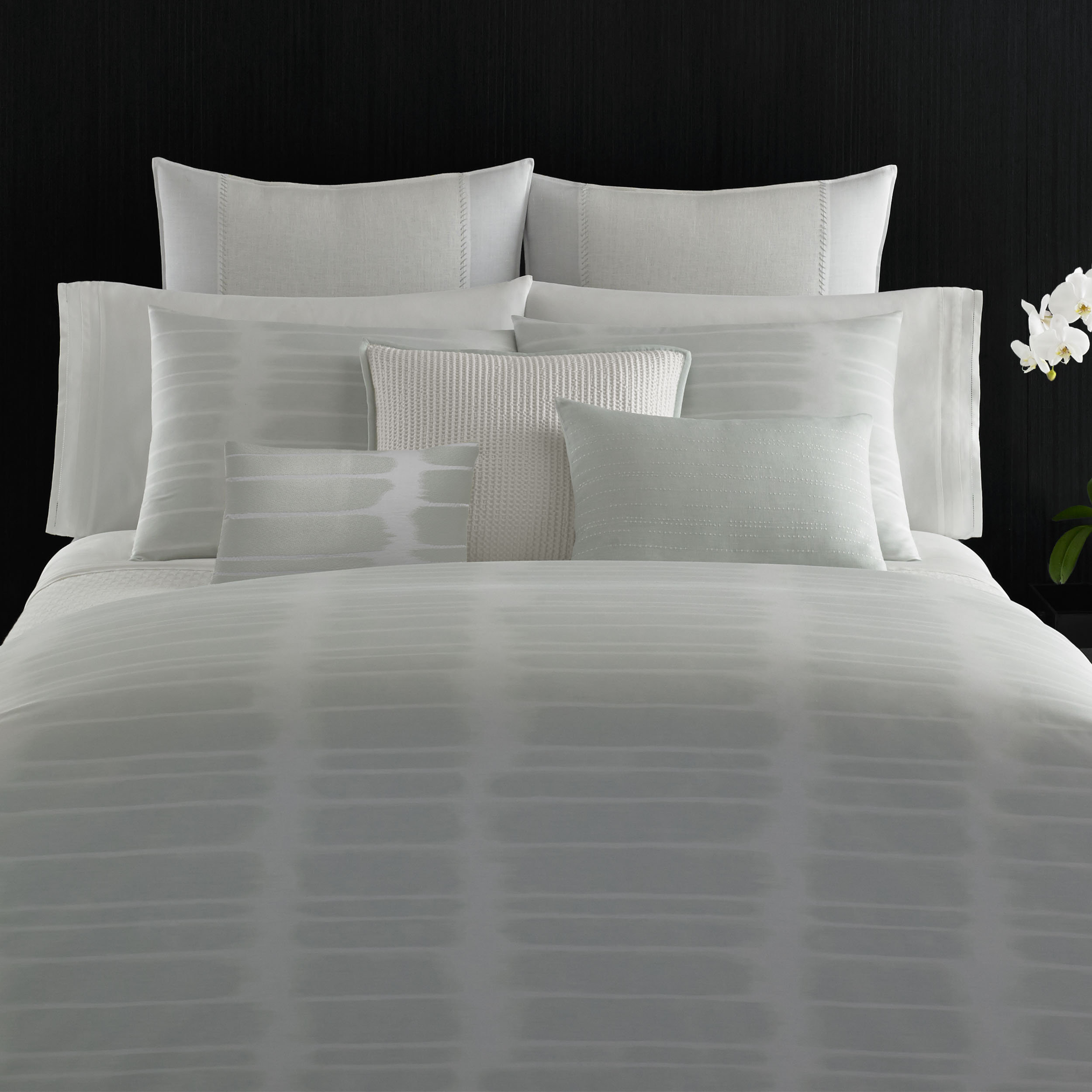 Vera Painted Stripe Duvet Cover Reviews Wayfair Vera Painted Stripe Duvet Cover
