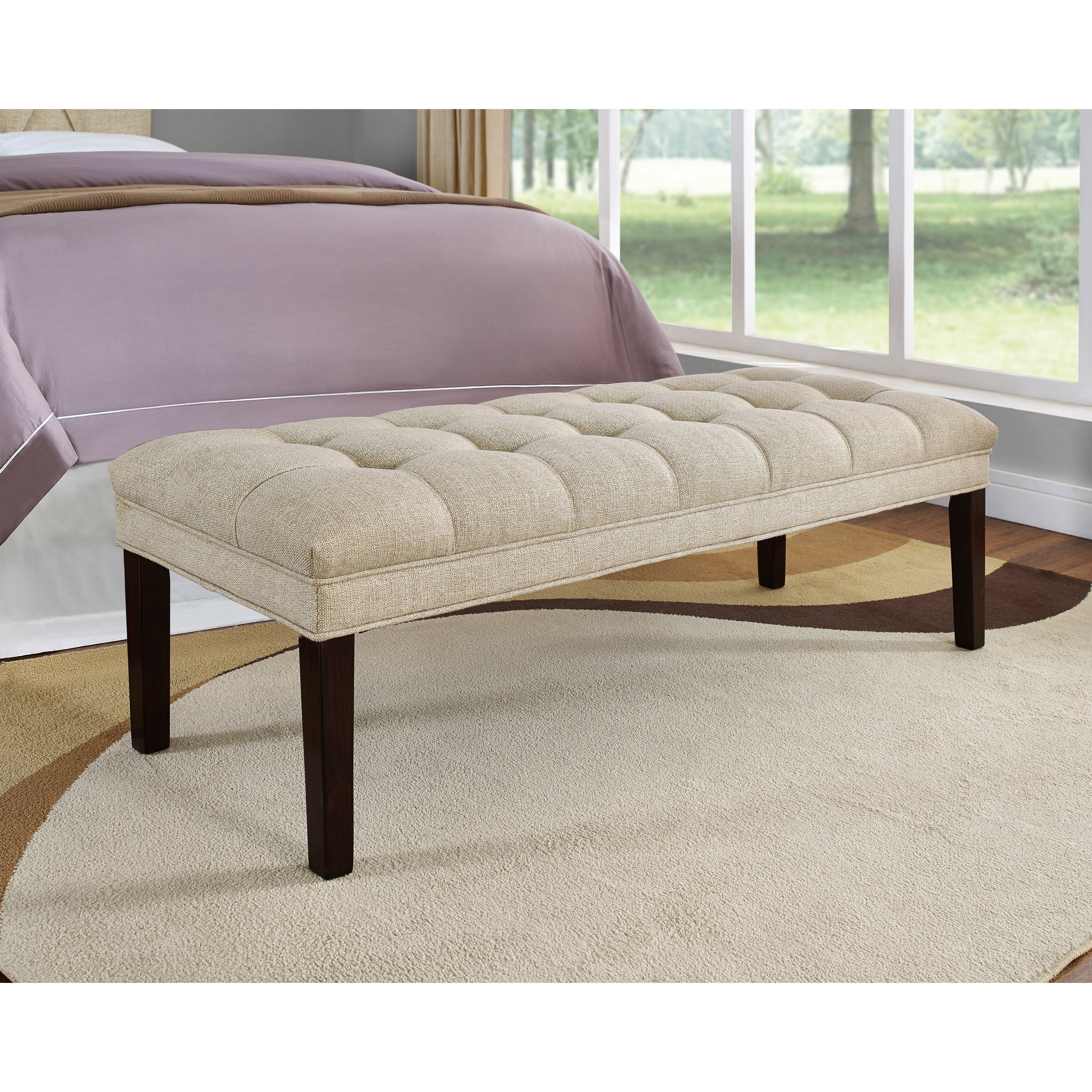 Upholstered bedroom bench uk