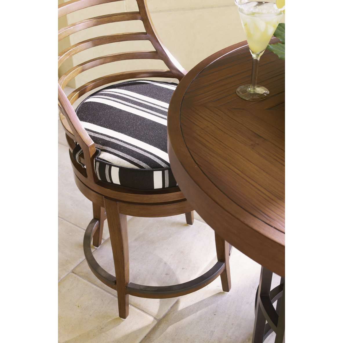 Tommy Bahama Outdoor Ocean Club Resort Bar Table & Reviews Wayfair