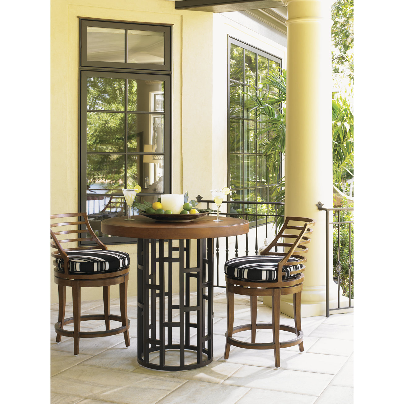 Tommy Bahama Outdoor Ocean Club Resort Bar Table & Reviews Wayfair