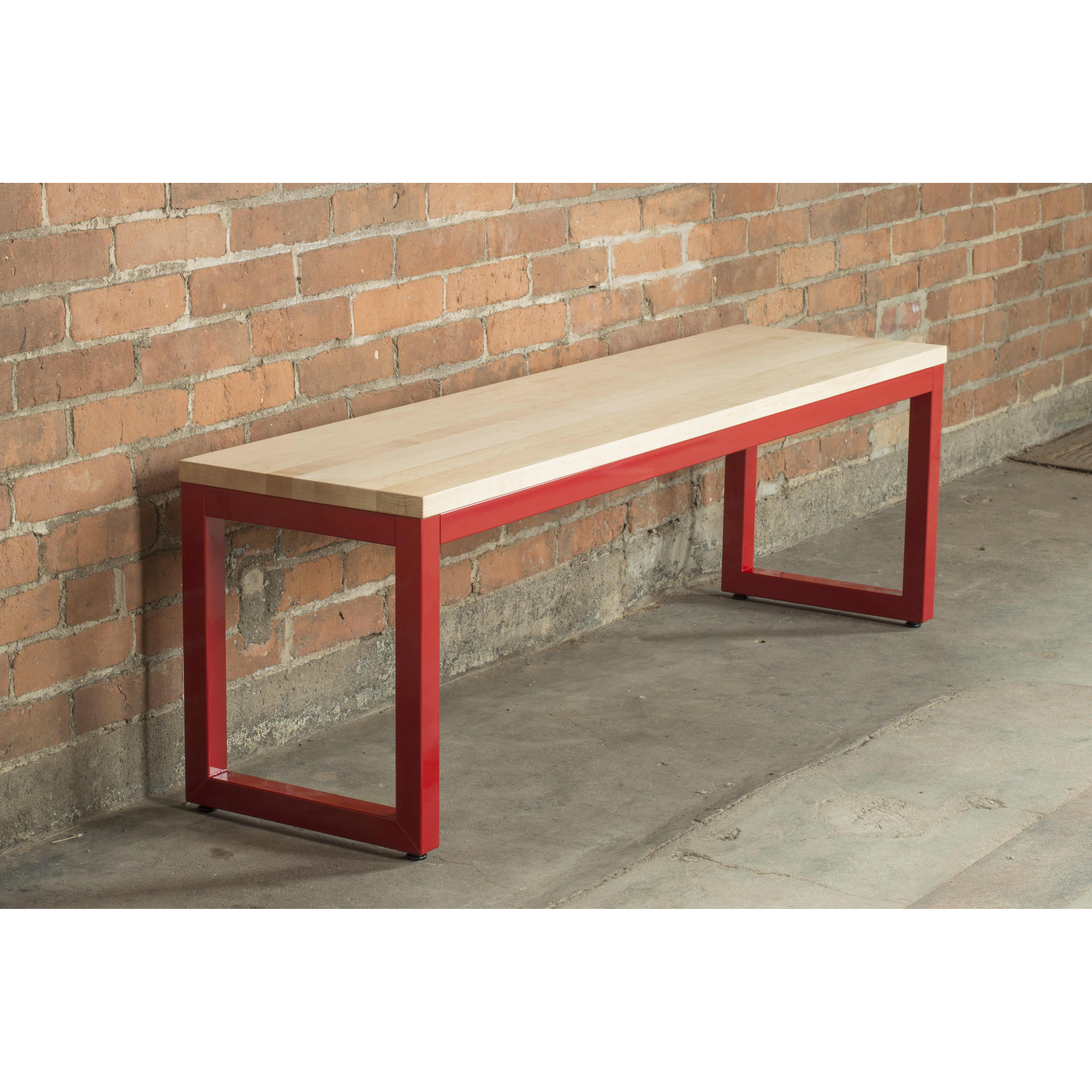 Loft Metal and Wood Entryway Bench & Reviews AllModern