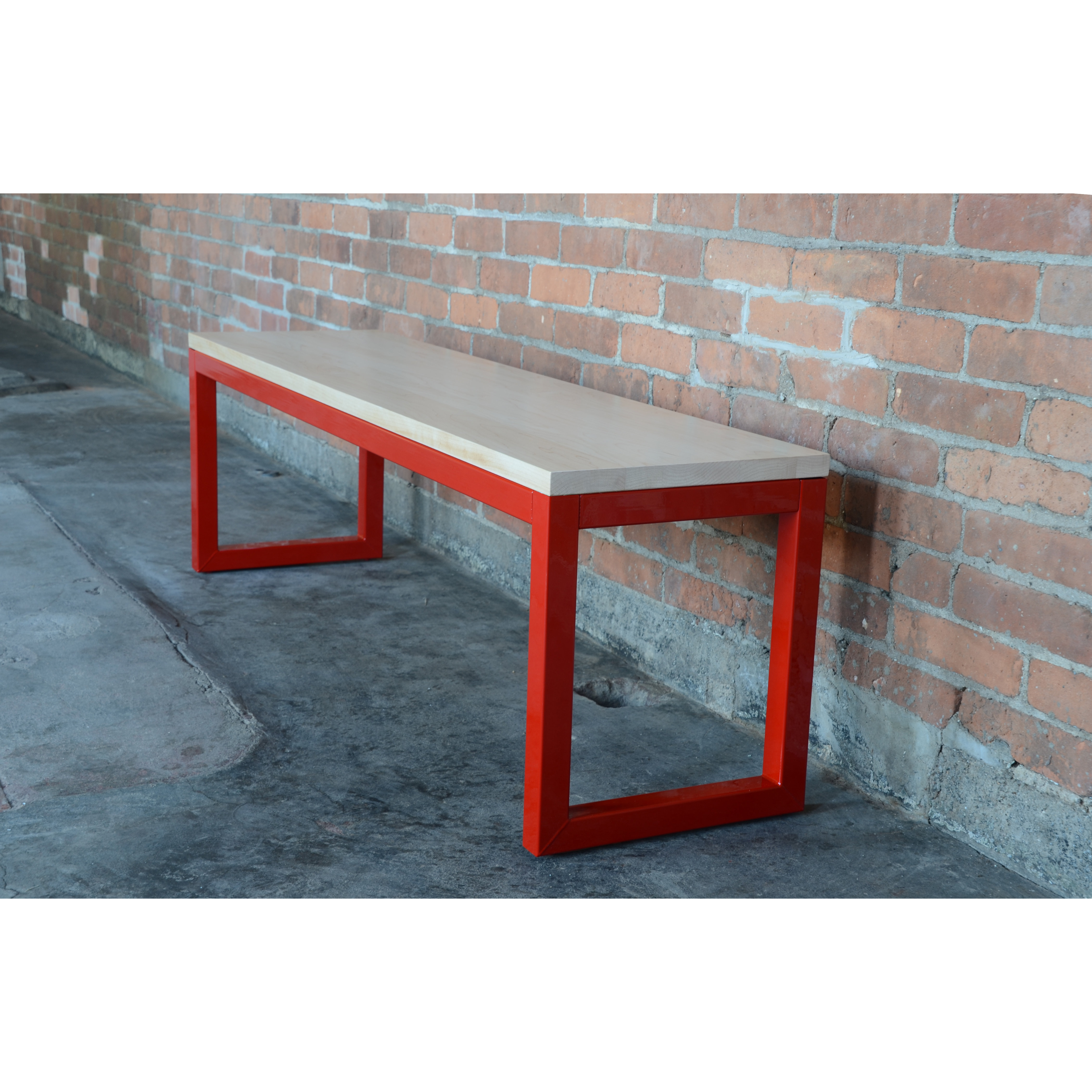 Loft Metal and Wood Entryway Bench & Reviews AllModern