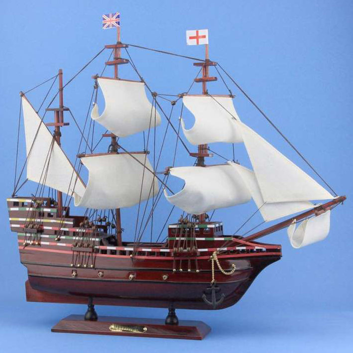 Handcrafted Nautical Decor Mayflower Model Ship & Reviews Wayfair
