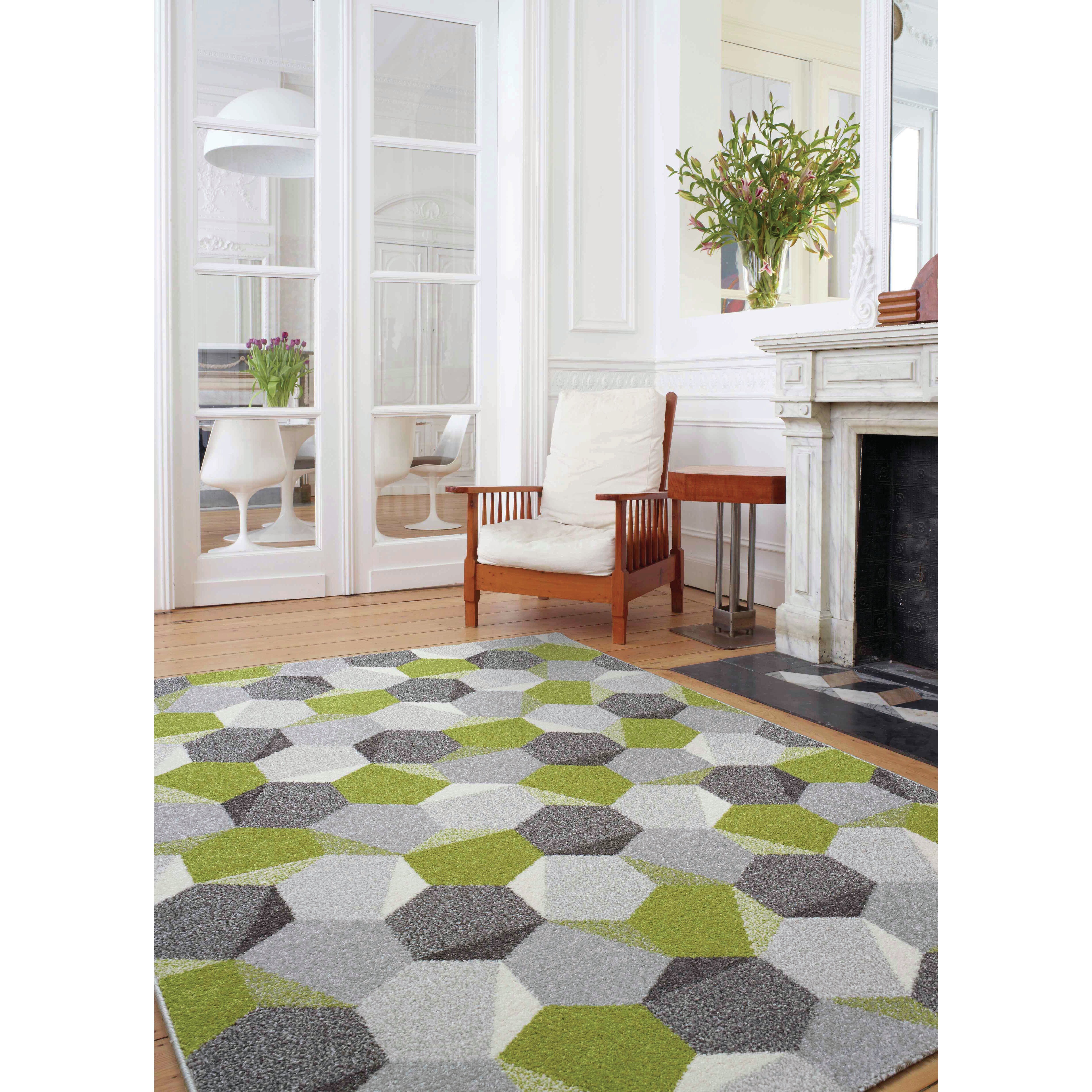 Kalora Camino GrayGreen Area Rug & Reviews | Wayfair