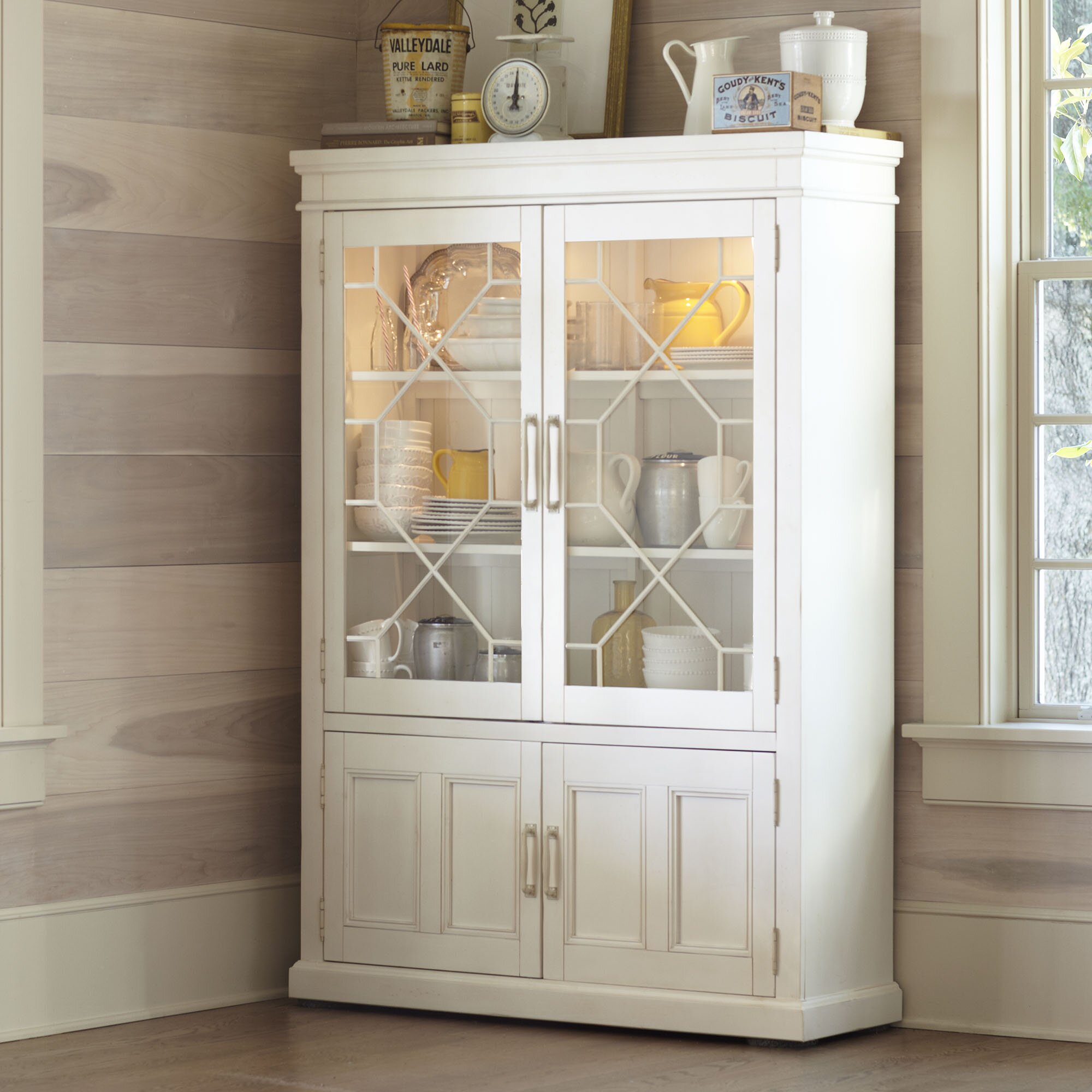 China cabinet in bathroom