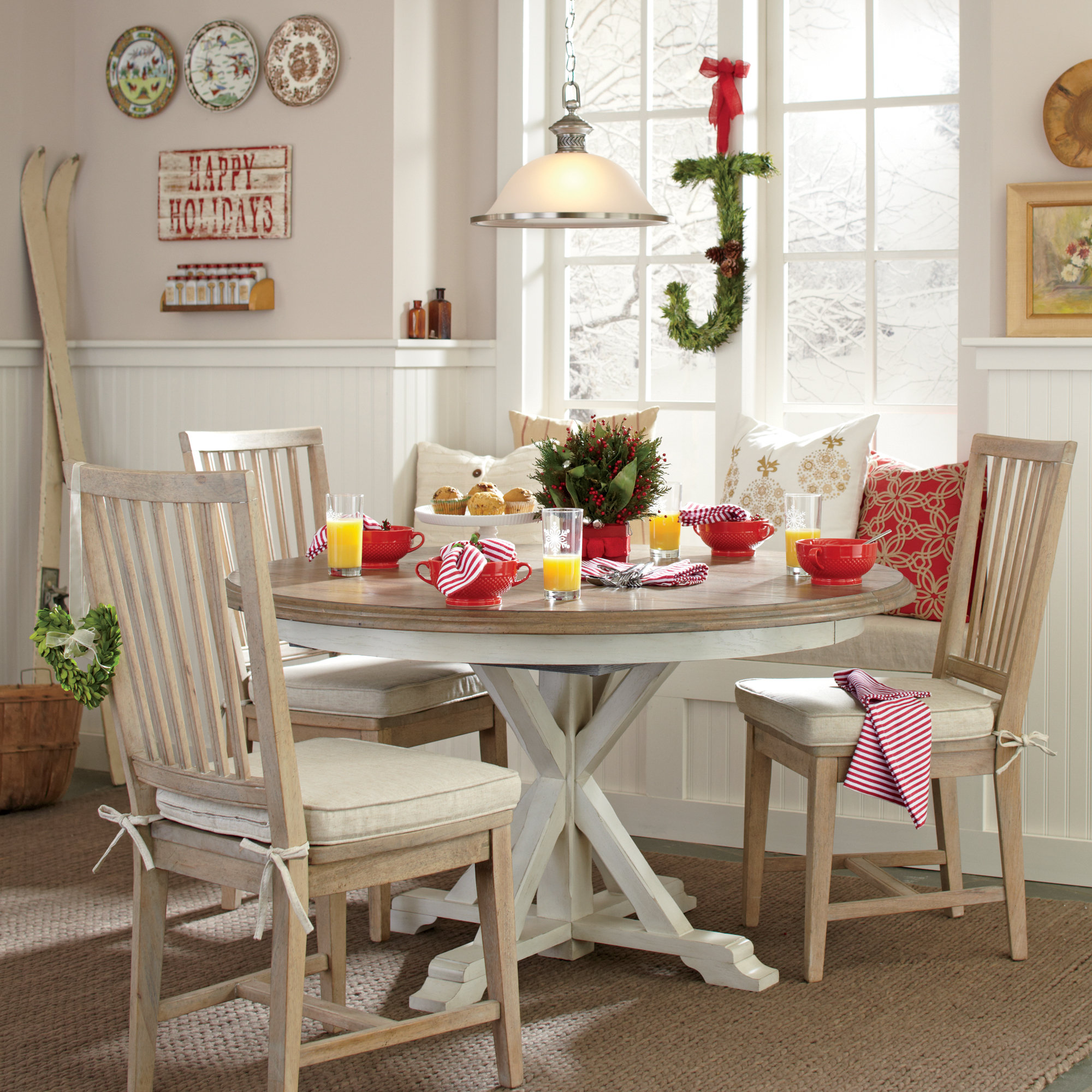 Birch Lane Grafton Extending Round Dining Table & Reviews Birch Lane
