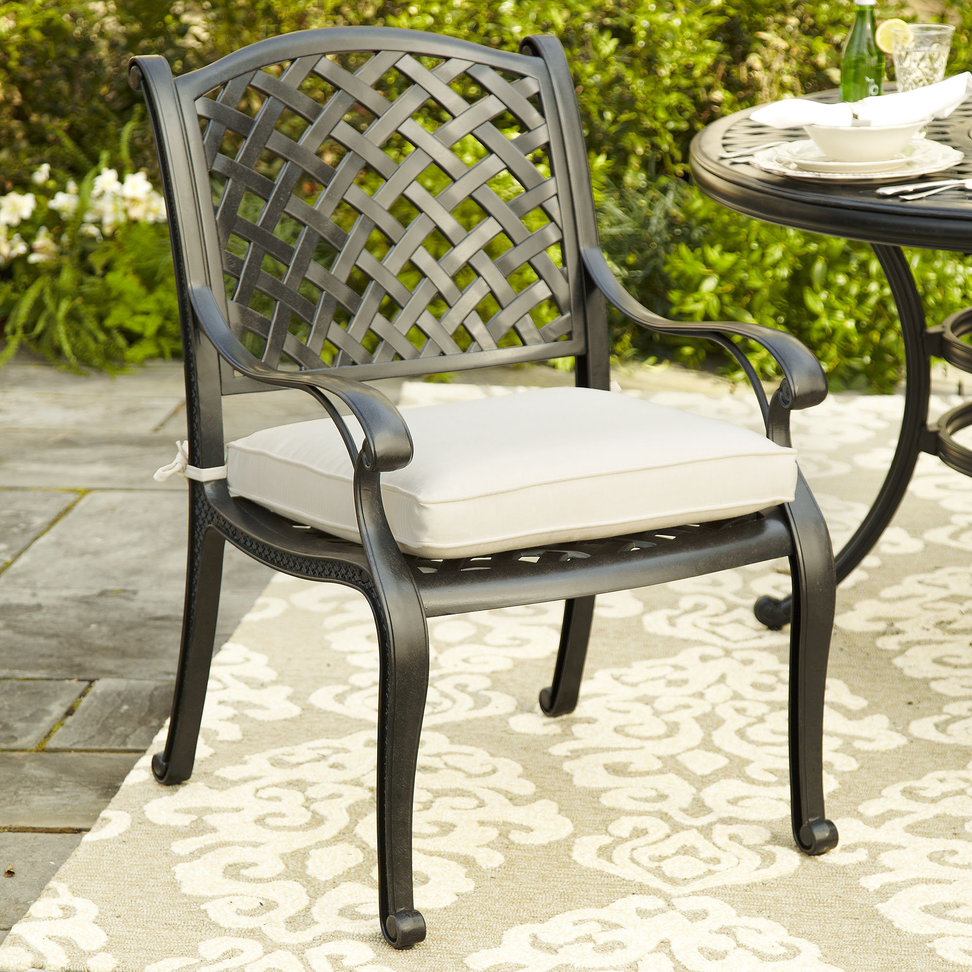 Birch Lane Raven Dining Chair with Sunbrella® Cushion Birch Lane