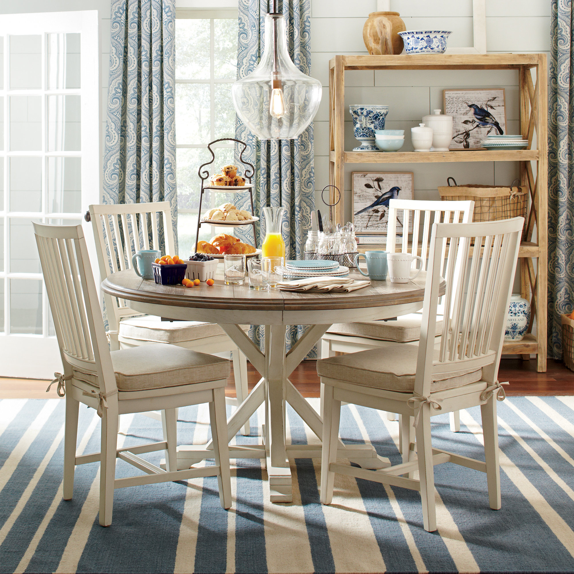 Grafton Extending Round Dining Table Reviews Birch Lane Birch Lane Trade Grafton Extending Round Dining Table