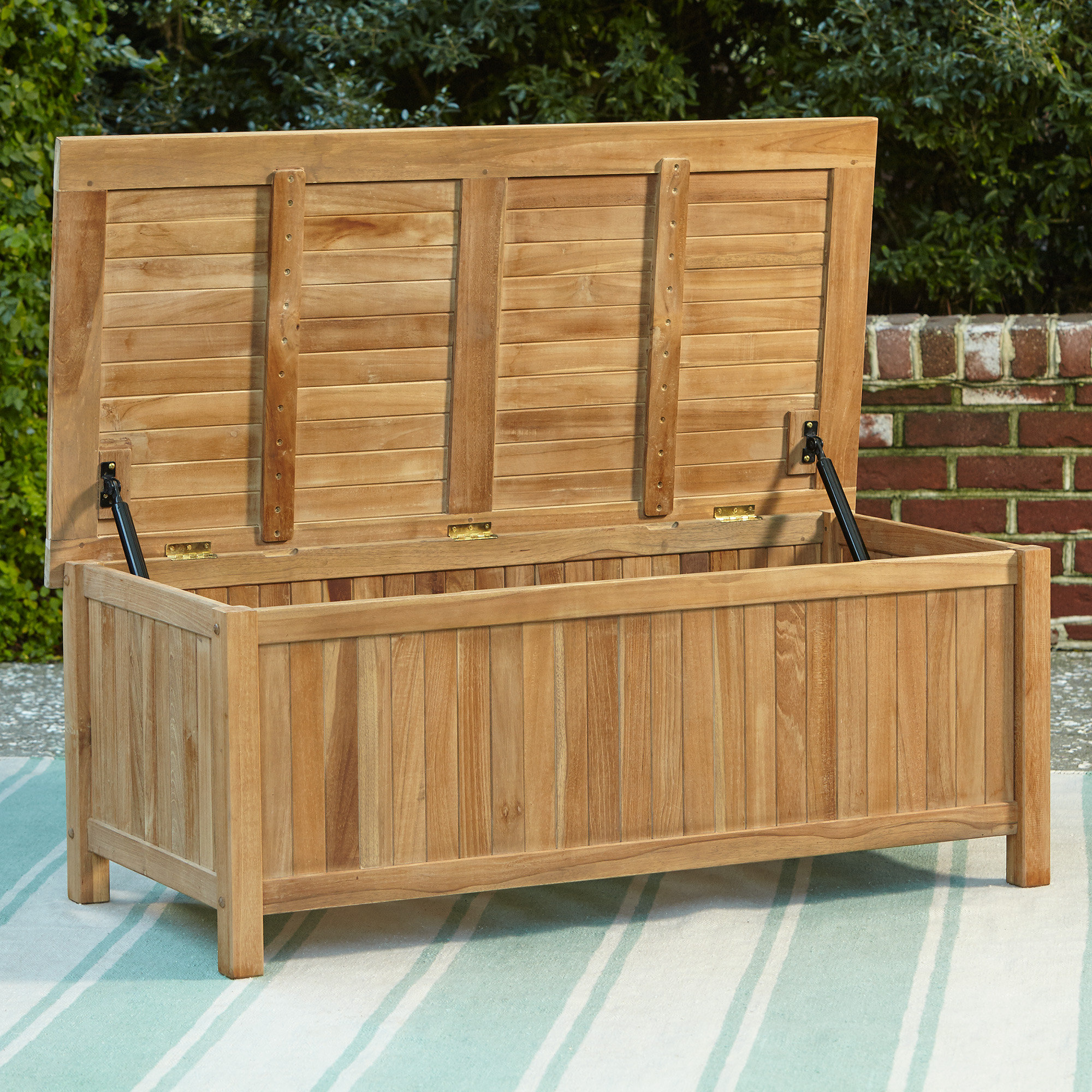 Birch Lane Summerton Teak Storage Box & Reviews Birch Lane