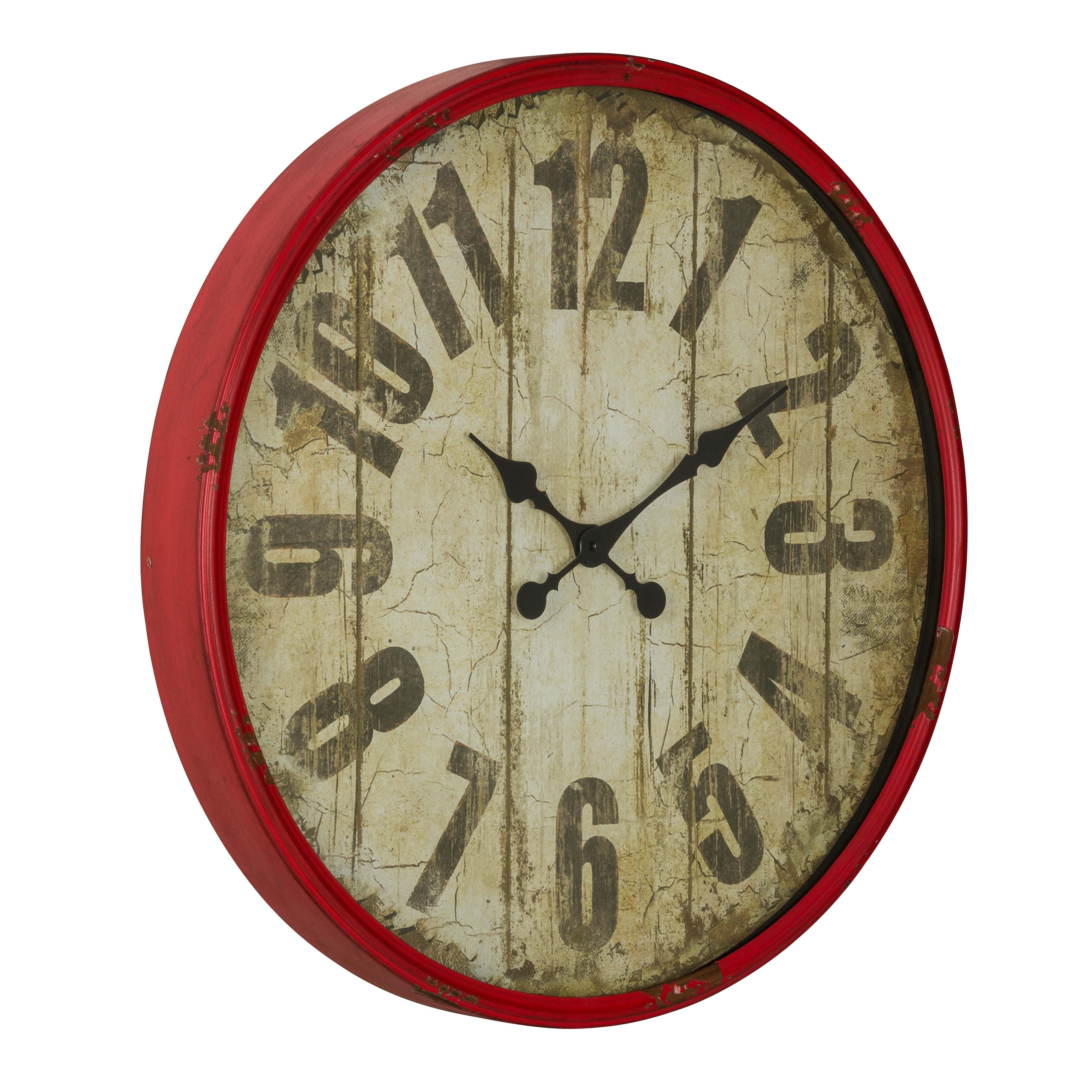 Rustic Wall Clocks You Ll Love Wayfair Burkhart Wall Clock