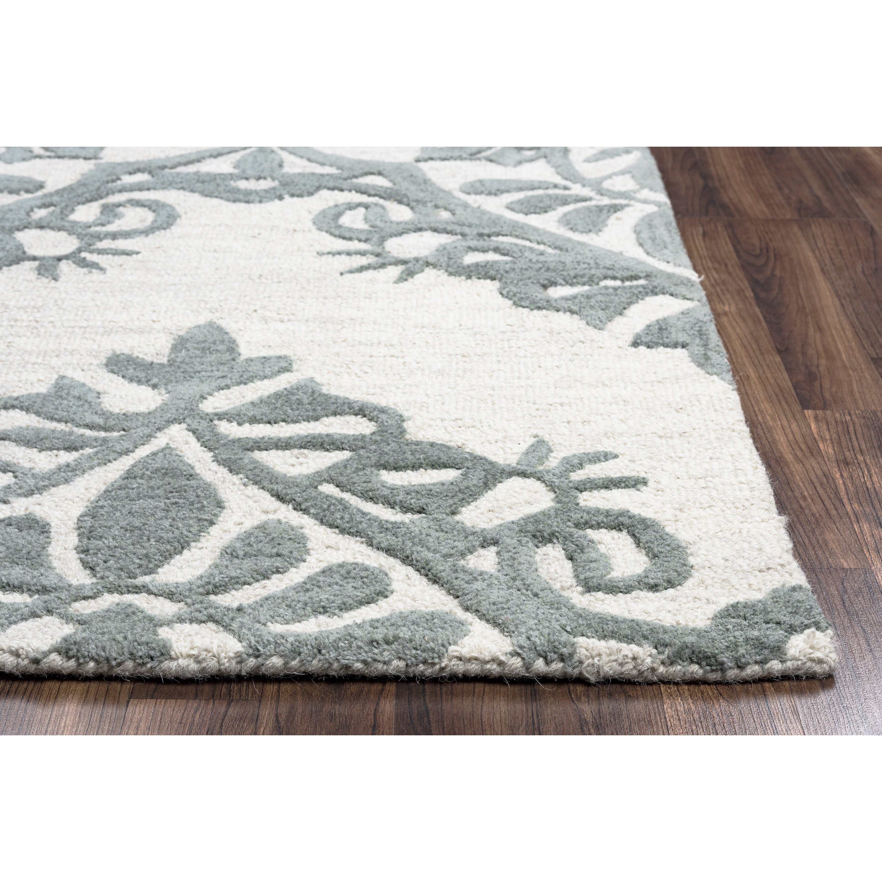 Birch Lane Freeman Ivory/Gray Area Rug | Birch Lane