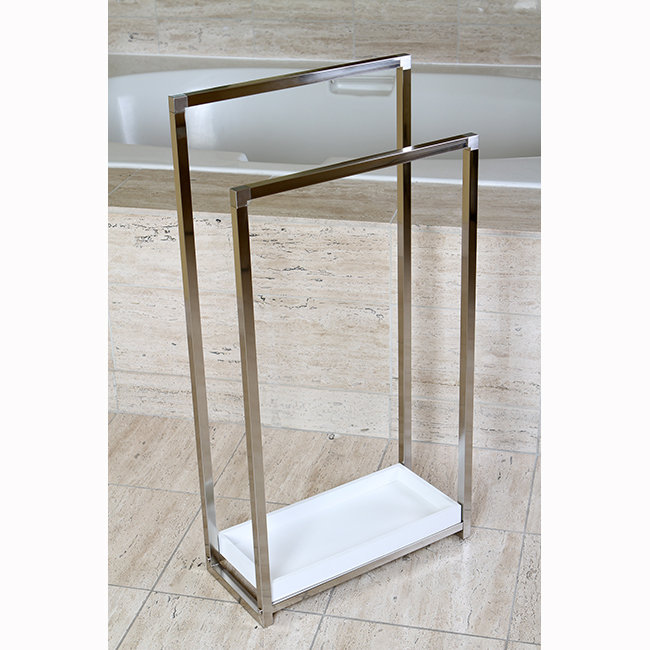 Kingston Brass Edenscape Free Standing Towel Rack & Reviews Wayfair
