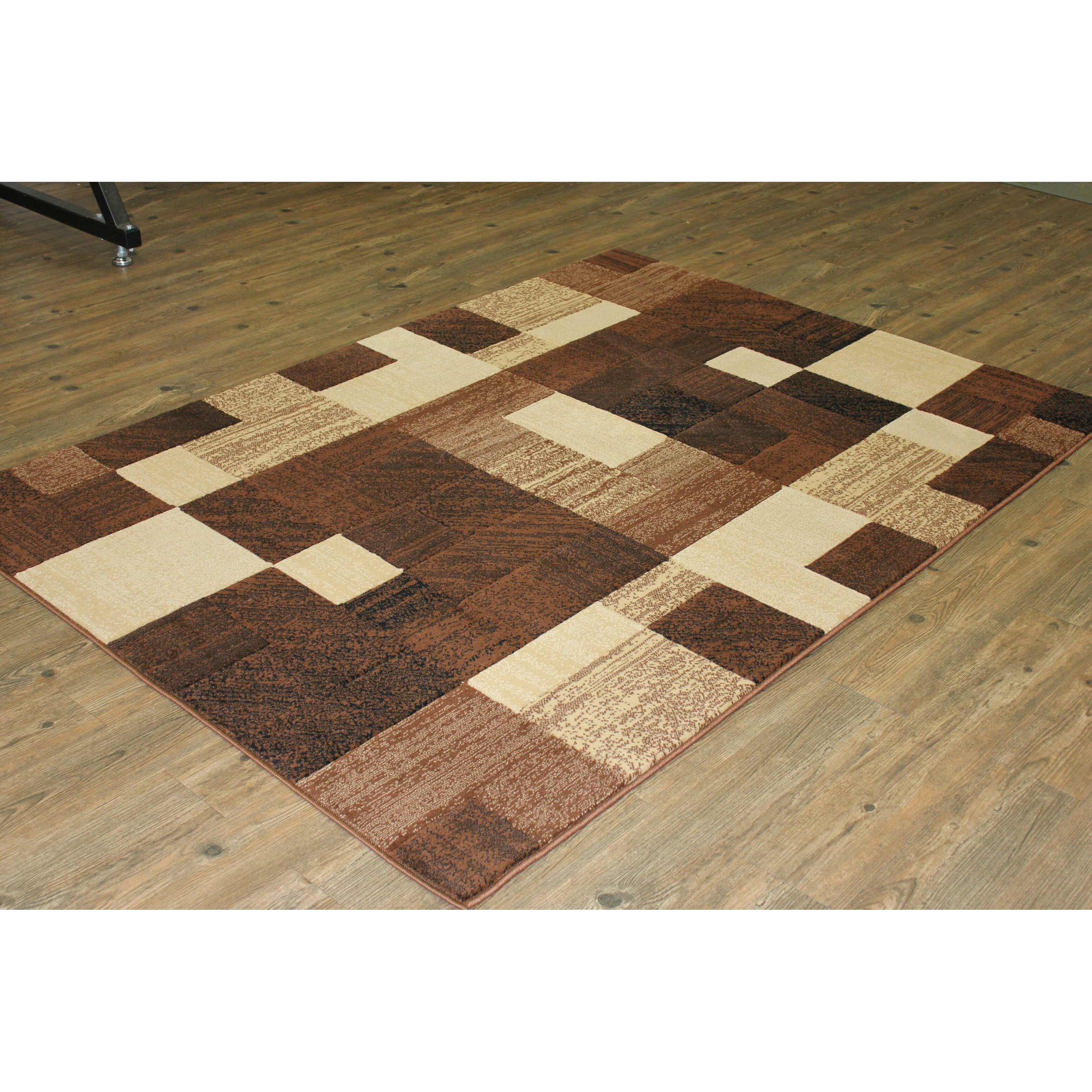 Rug Factory Plus LifeStyle Brown Beige Area Rug