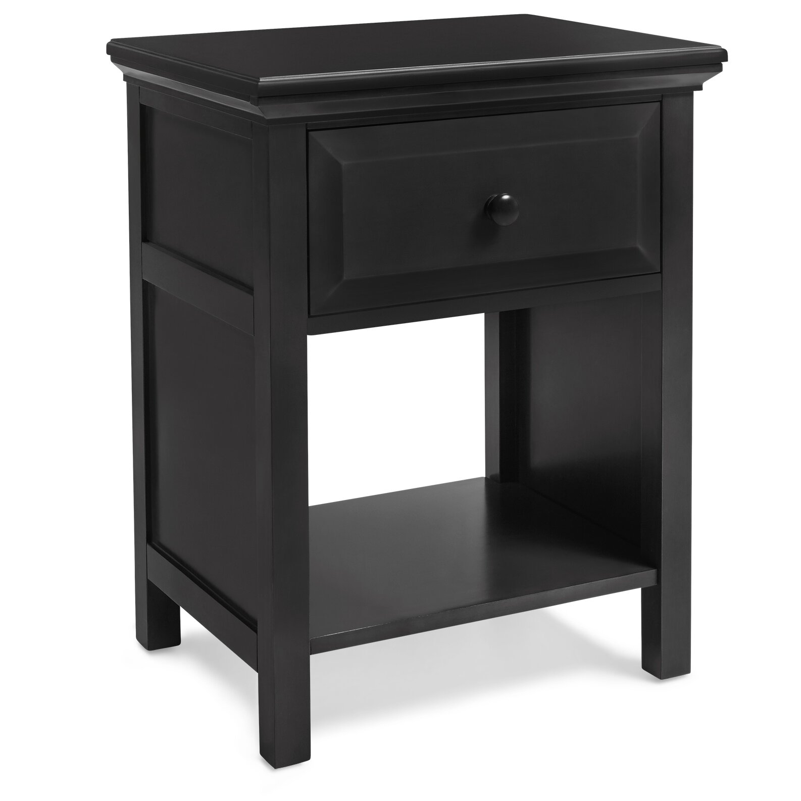 Mantua Mfg. Co. Solid Wood Cottage Style Nightstand & Reviews | Wayfair