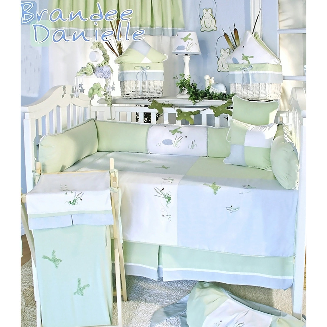 Brandee Danielle - Brandee Danielle One Little Froggie Dust Ruffle Wayfair brandee danielle - brandee danielle one little froggie dust ruffle wayfair