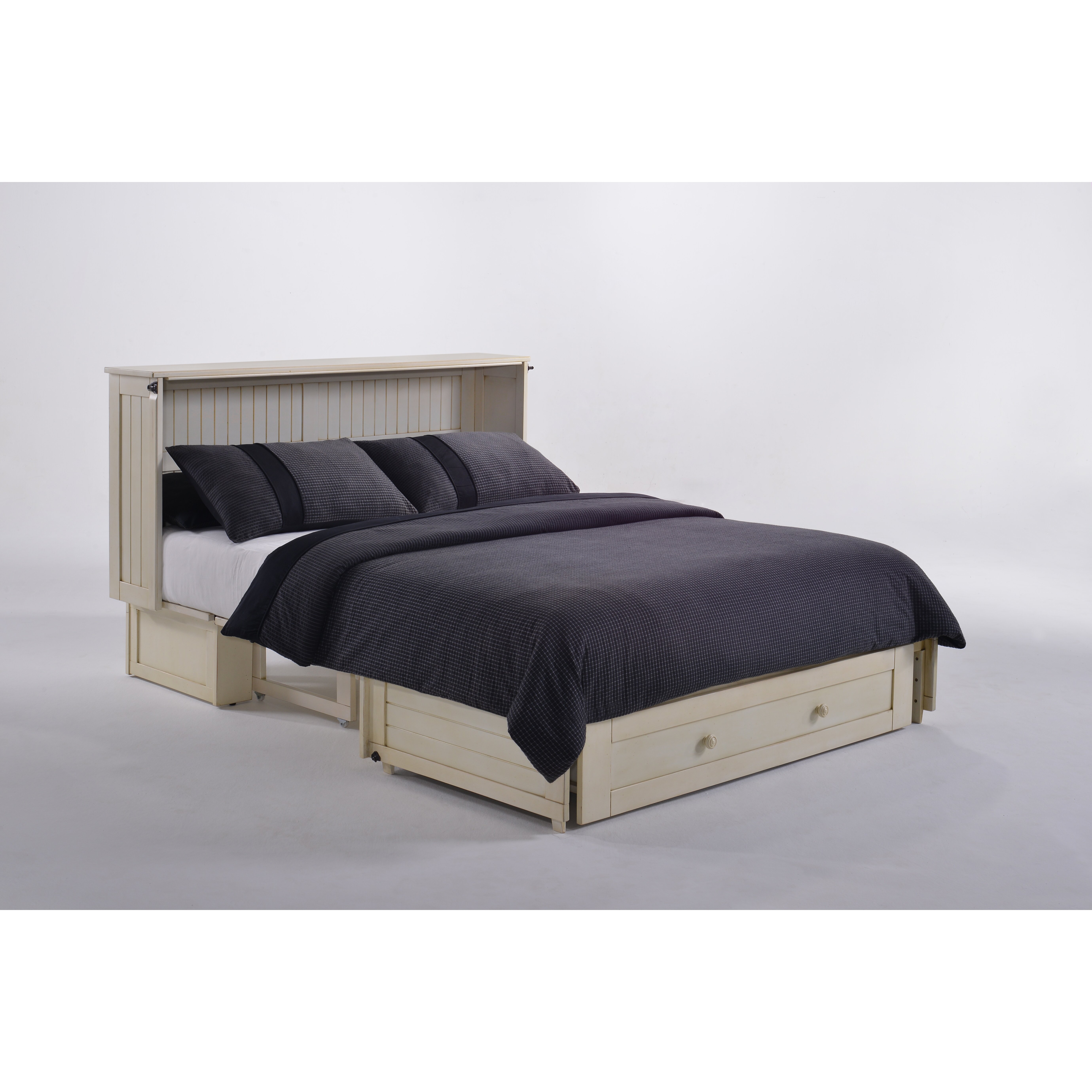 Night And Day Spices Queen Storage Murphy Bed And Reviews Wayfair