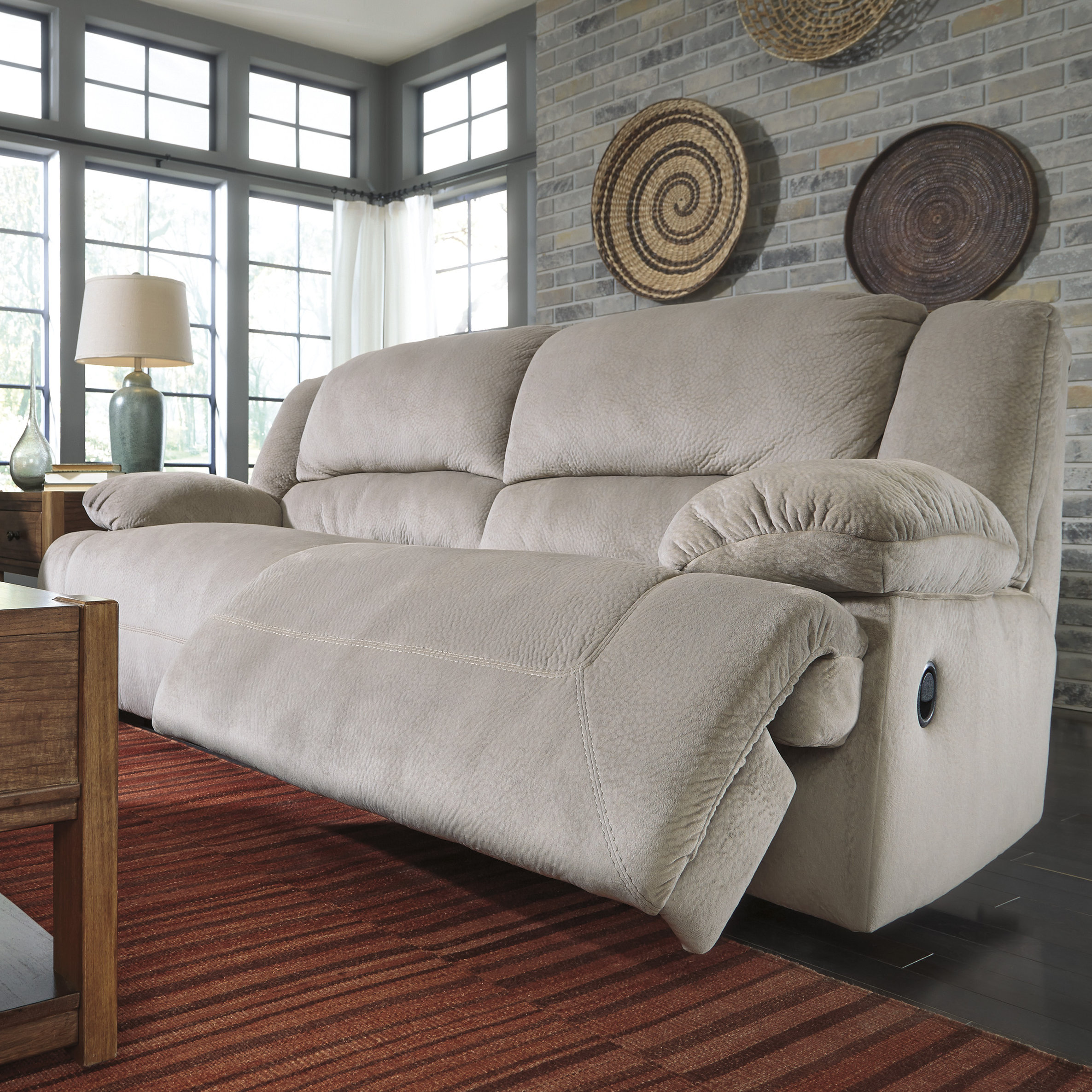 ashley reclining sofa