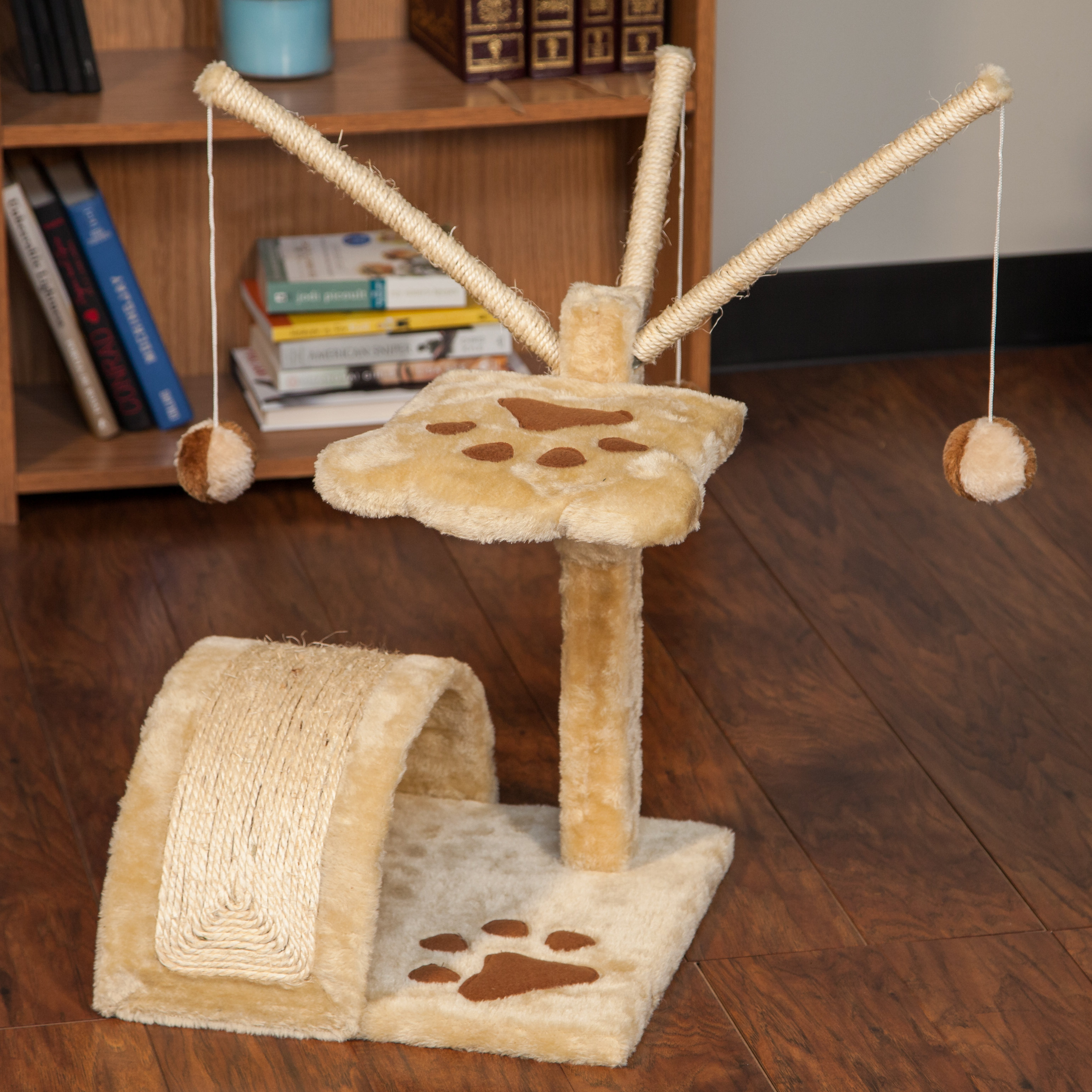 IRIS 22" Carpeted Cat Tree & Reviews Wayfair