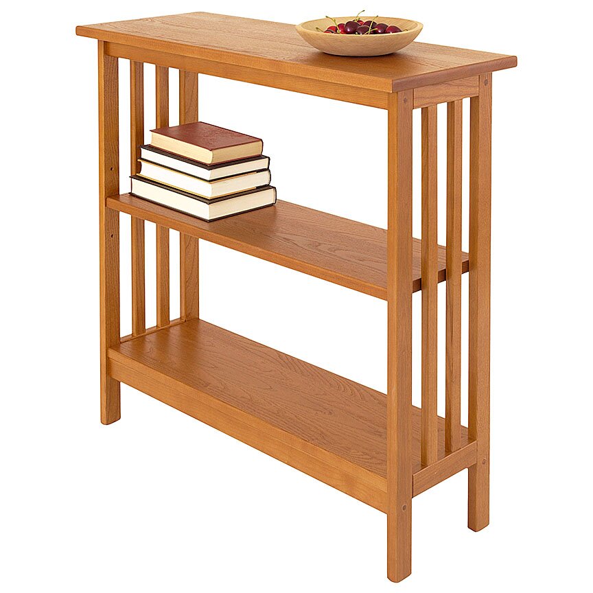 Manchester Wood Mission 30" Etagere Bookcase &amp; Reviews Wayfair