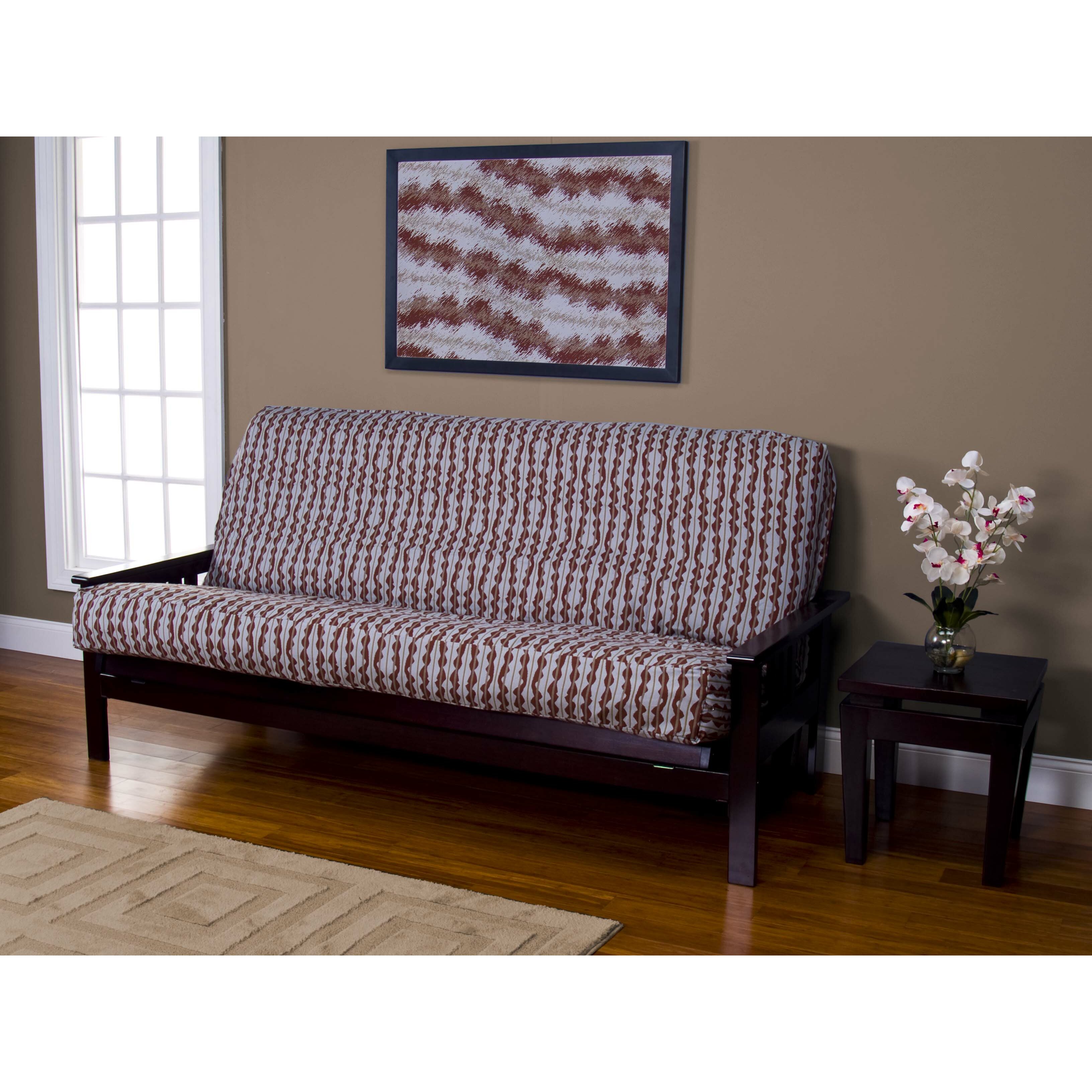 Siscovers Silhouette Stripe Full Futon Slipcover | Wayfair