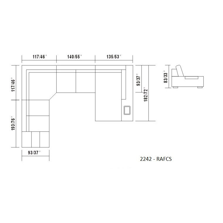 Hokku Designs Artistant Sectional & Reviews | Wayfair